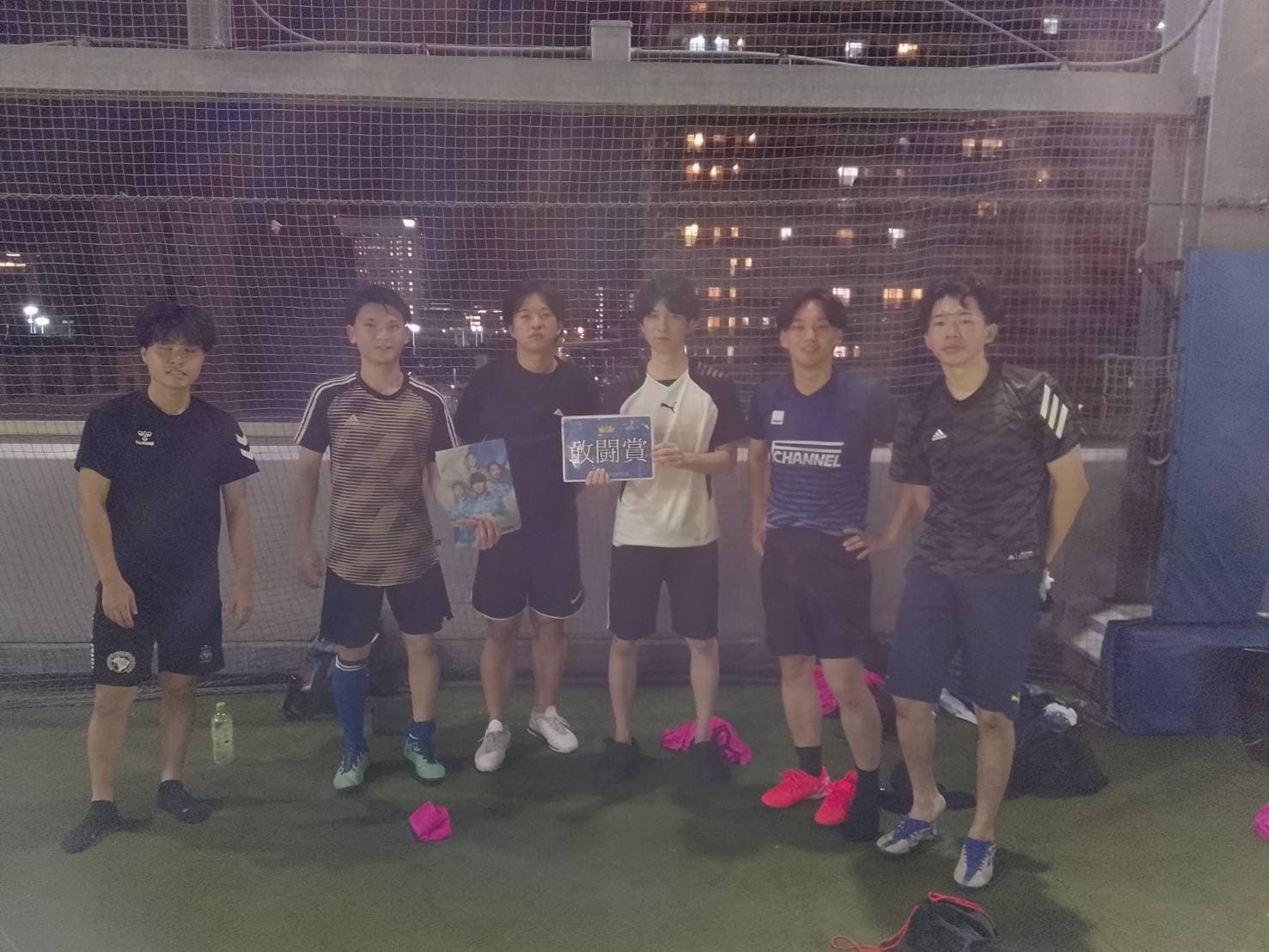2025年9月6日 有明 BUDDYスポーツアリーナ 屋上人工芝コート フットサル 大会風景