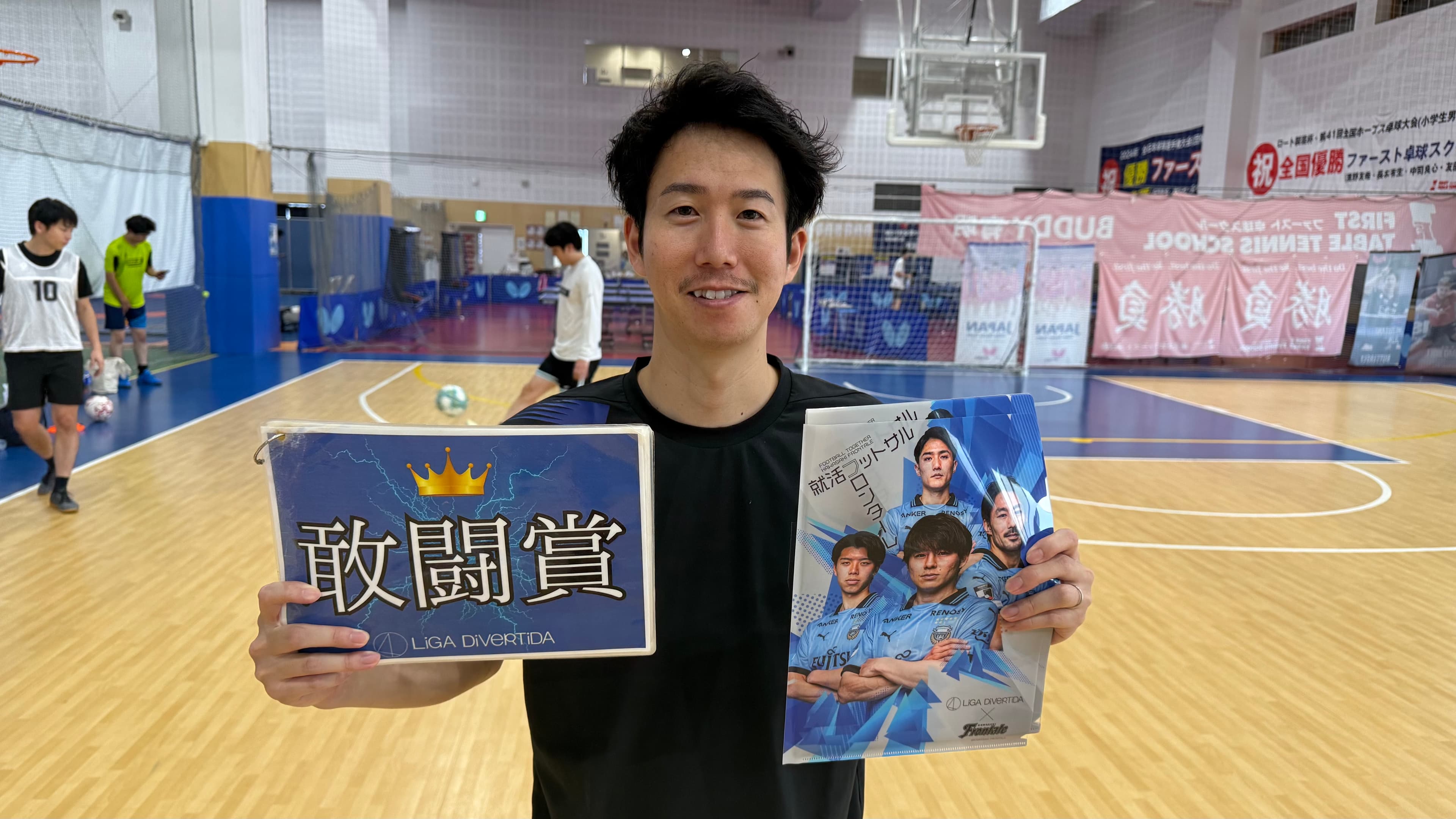 2025年9月13日 有明 BUDDYスポーツアリーナ3F フットサル 大会風景