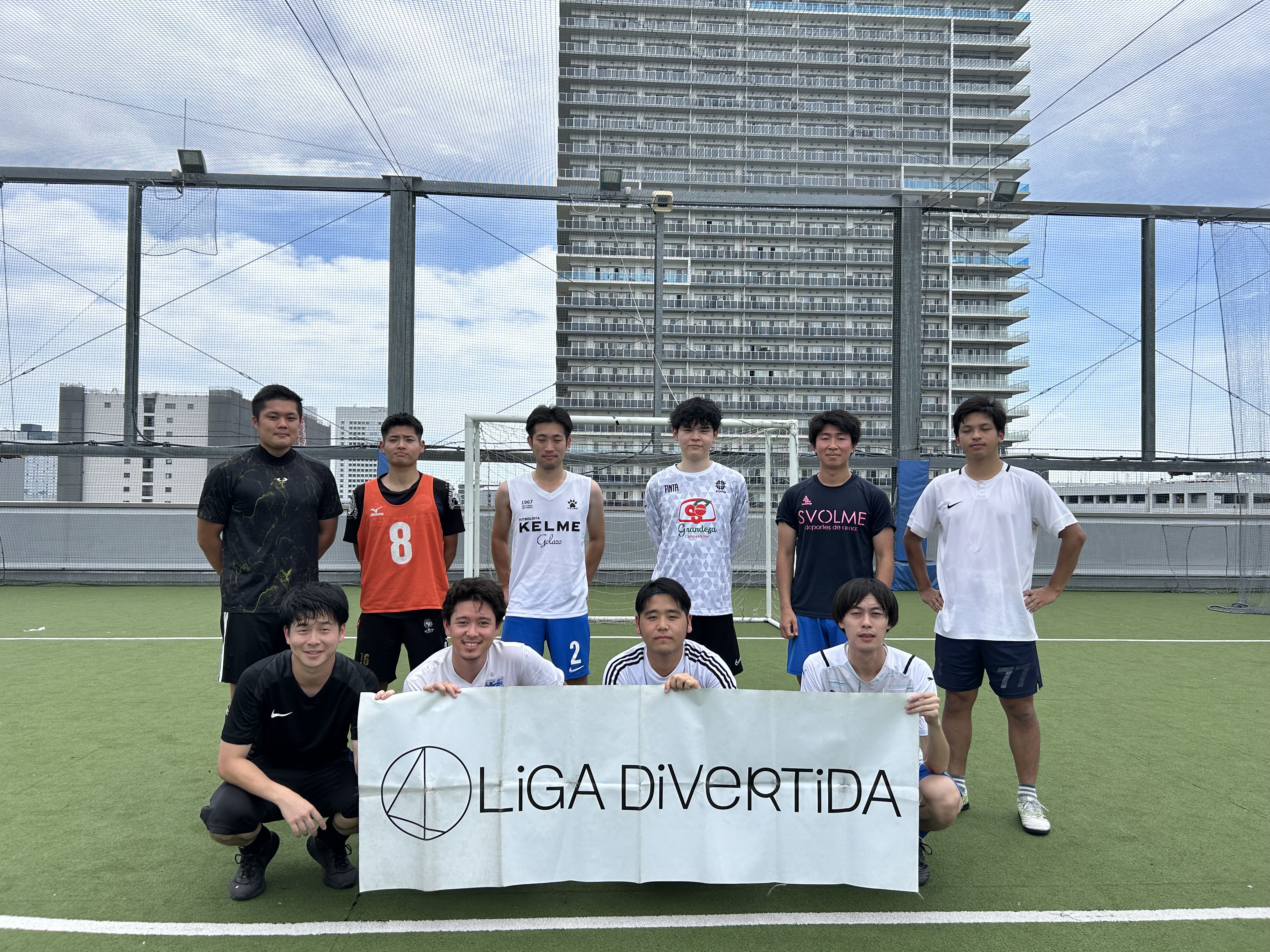 千歳クラブ - 2025年9月14日 有明 BUDDYスポーツアリーナ 屋上人工芝コート フットサル