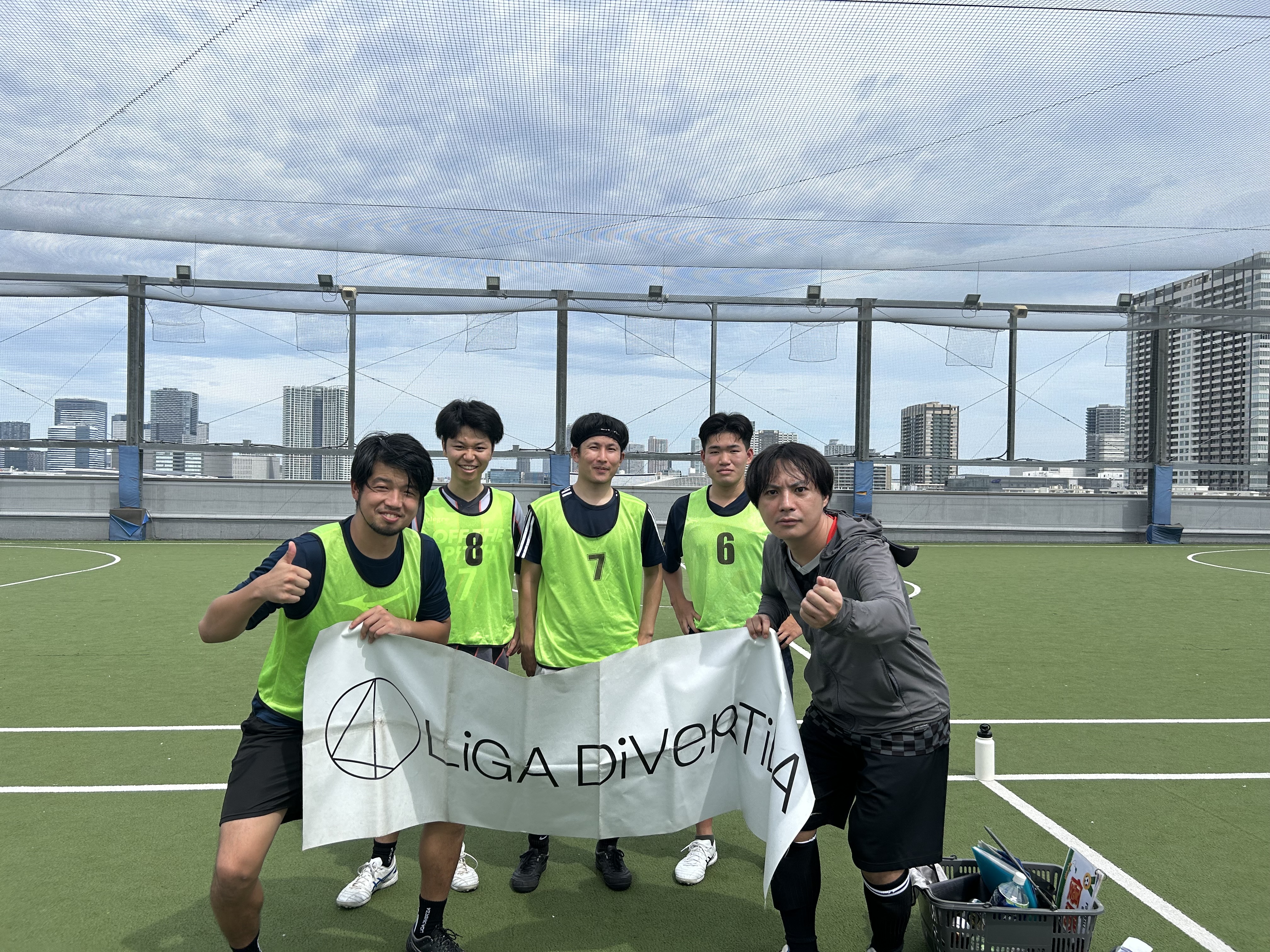 東京スパーズ - 2025年9月14日 有明 BUDDYスポーツアリーナ 屋上人工芝コート フットサル