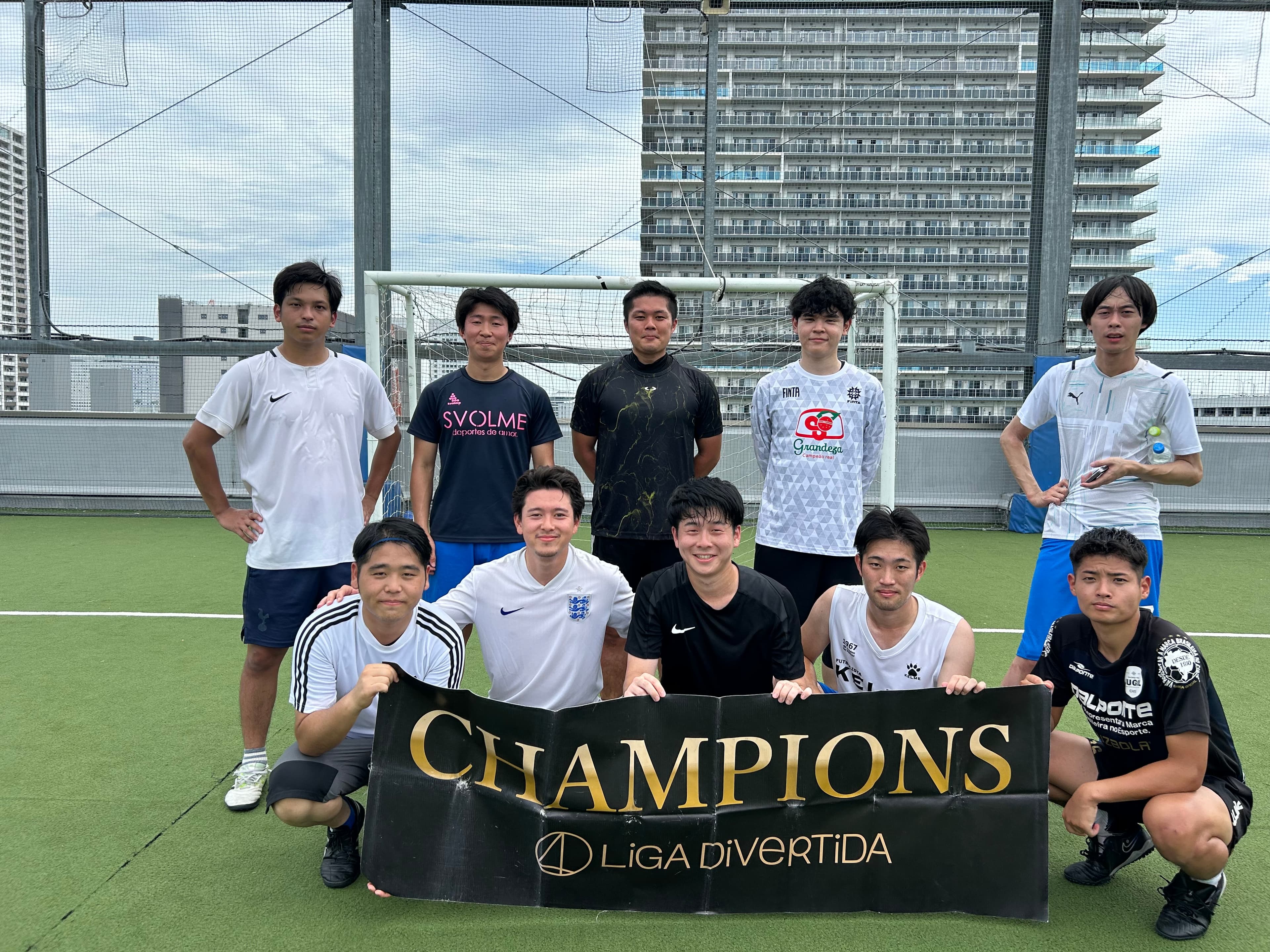 2025年9月14日 有明 BUDDYスポーツアリーナ 屋上人工芝コート フットサル 大会風景