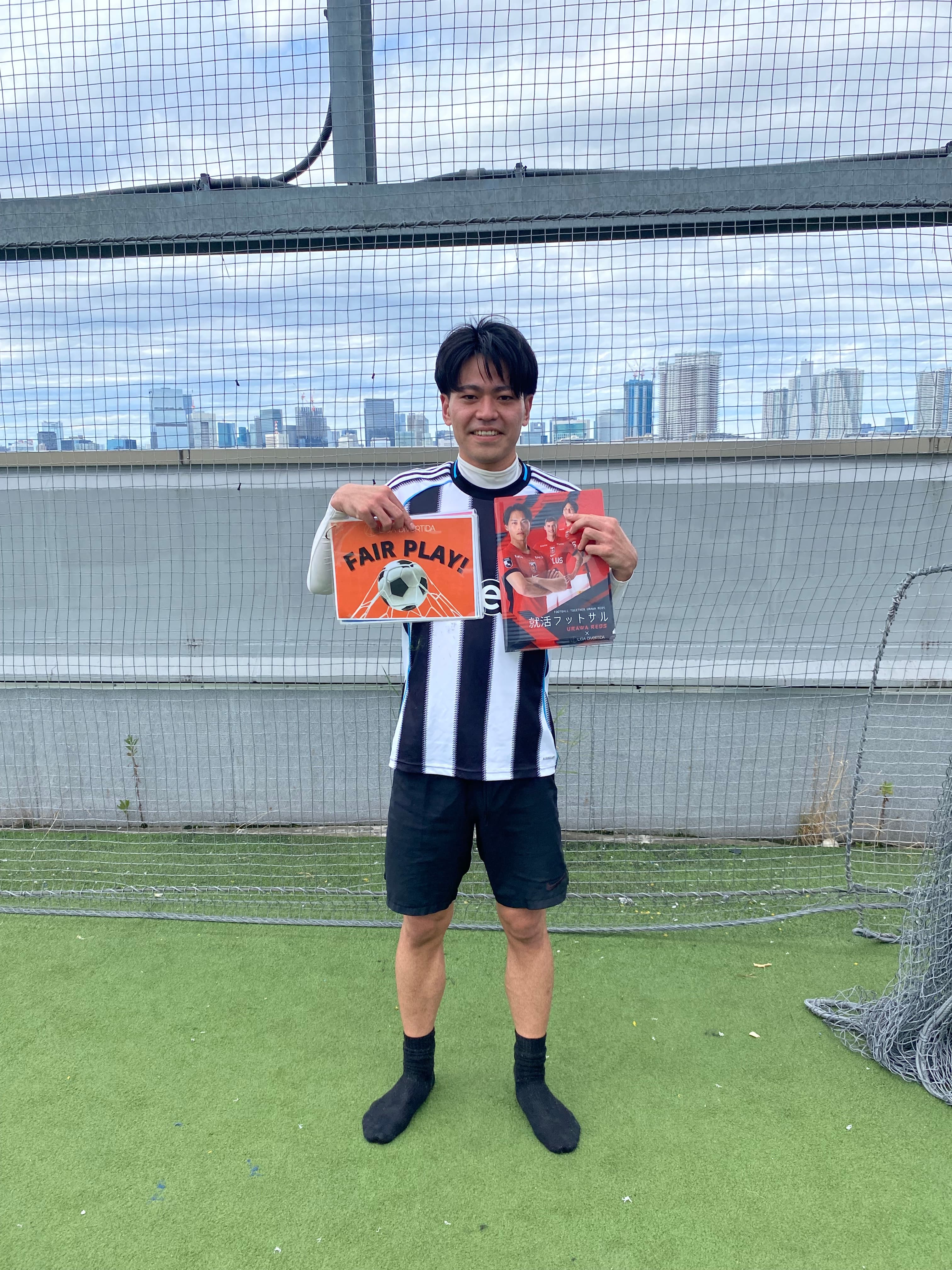 2025年9月21日 有明 BUDDYスポーツアリーナ 屋上人工芝コート フットサル 大会風景