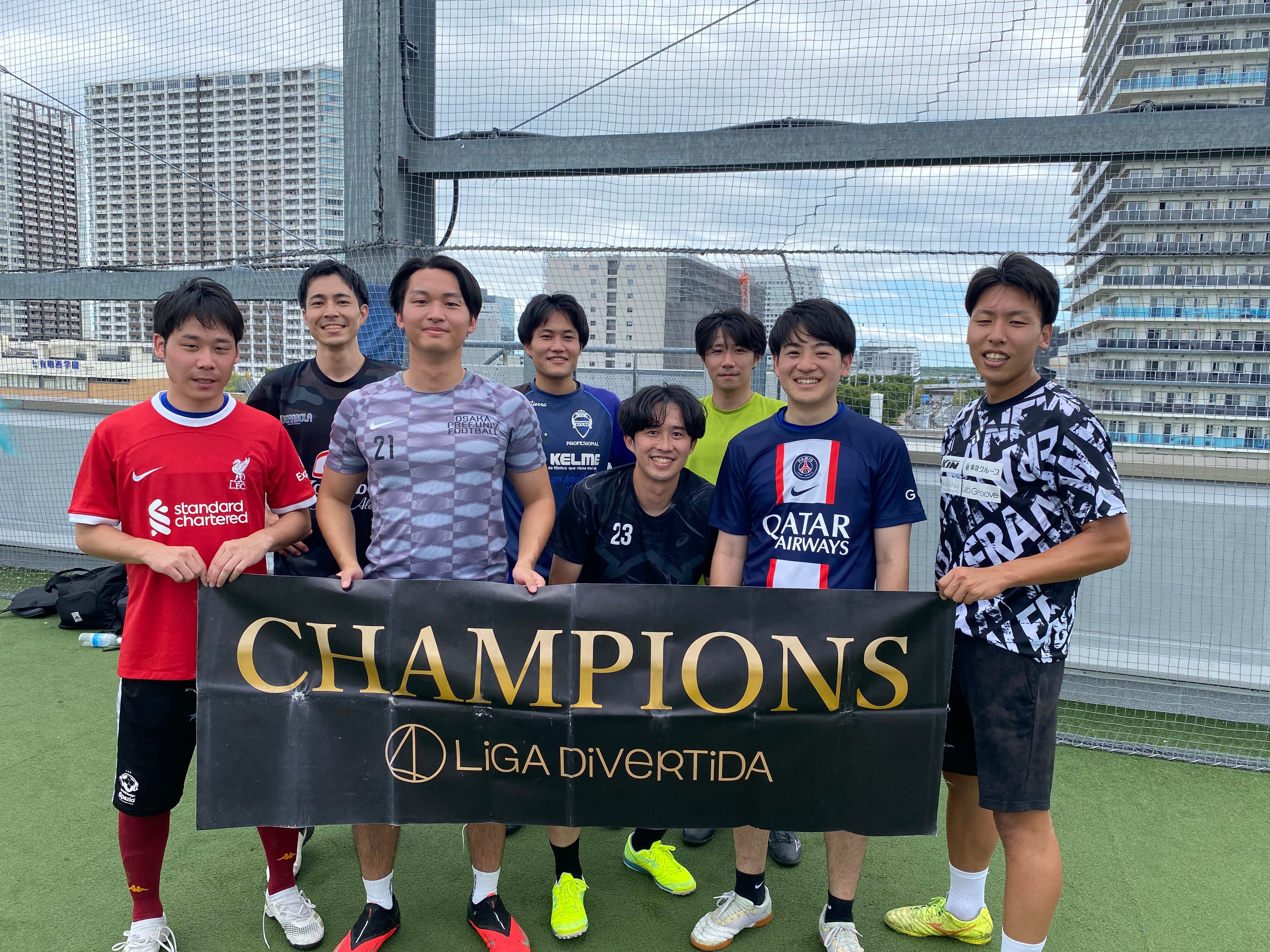 2025年9月21日 有明 BUDDYスポーツアリーナ 屋上人工芝コート フットサル 表彰