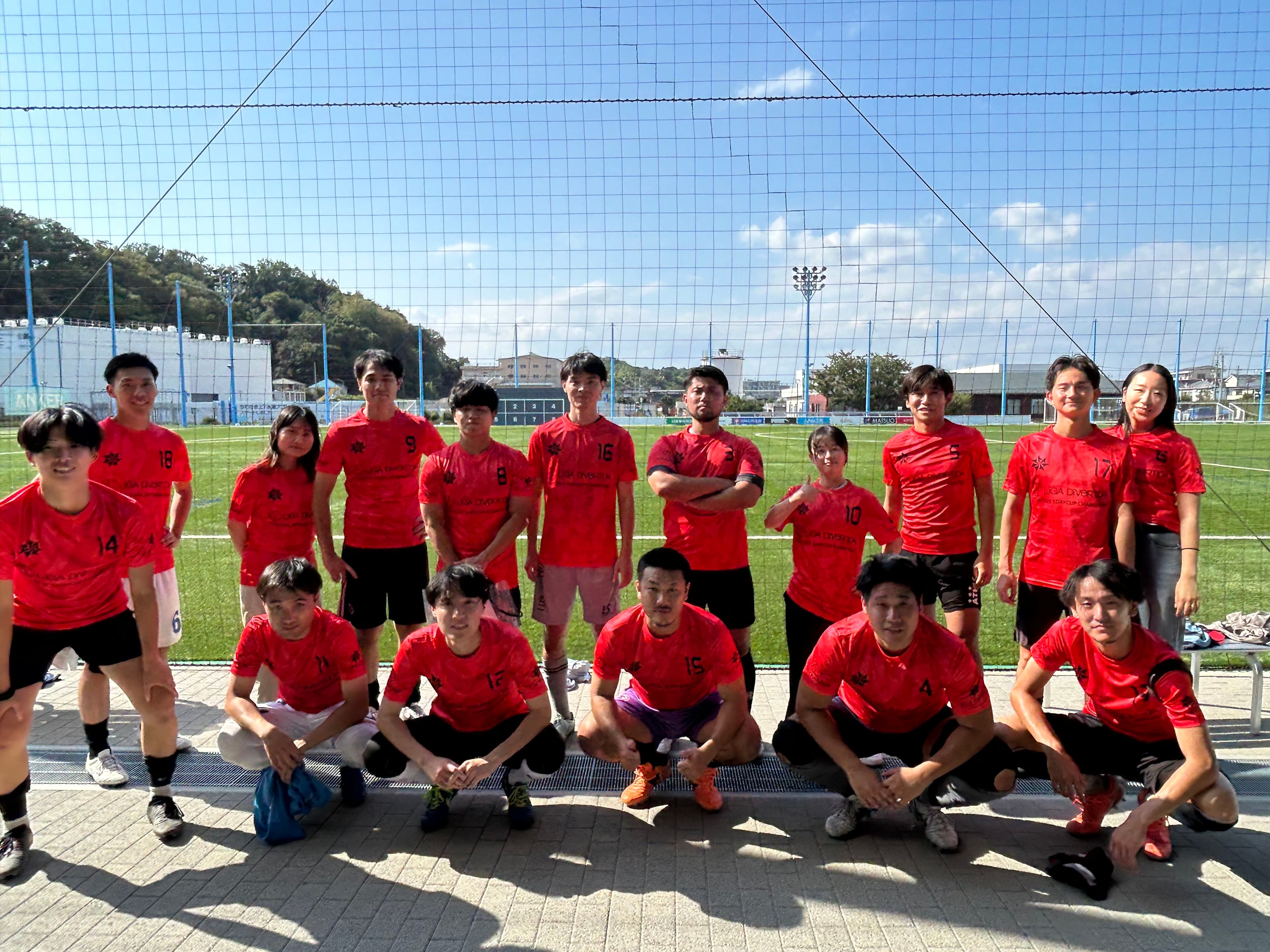 2025年9月27日 Anker フロンタウン生田 11人制サッカー 表彰