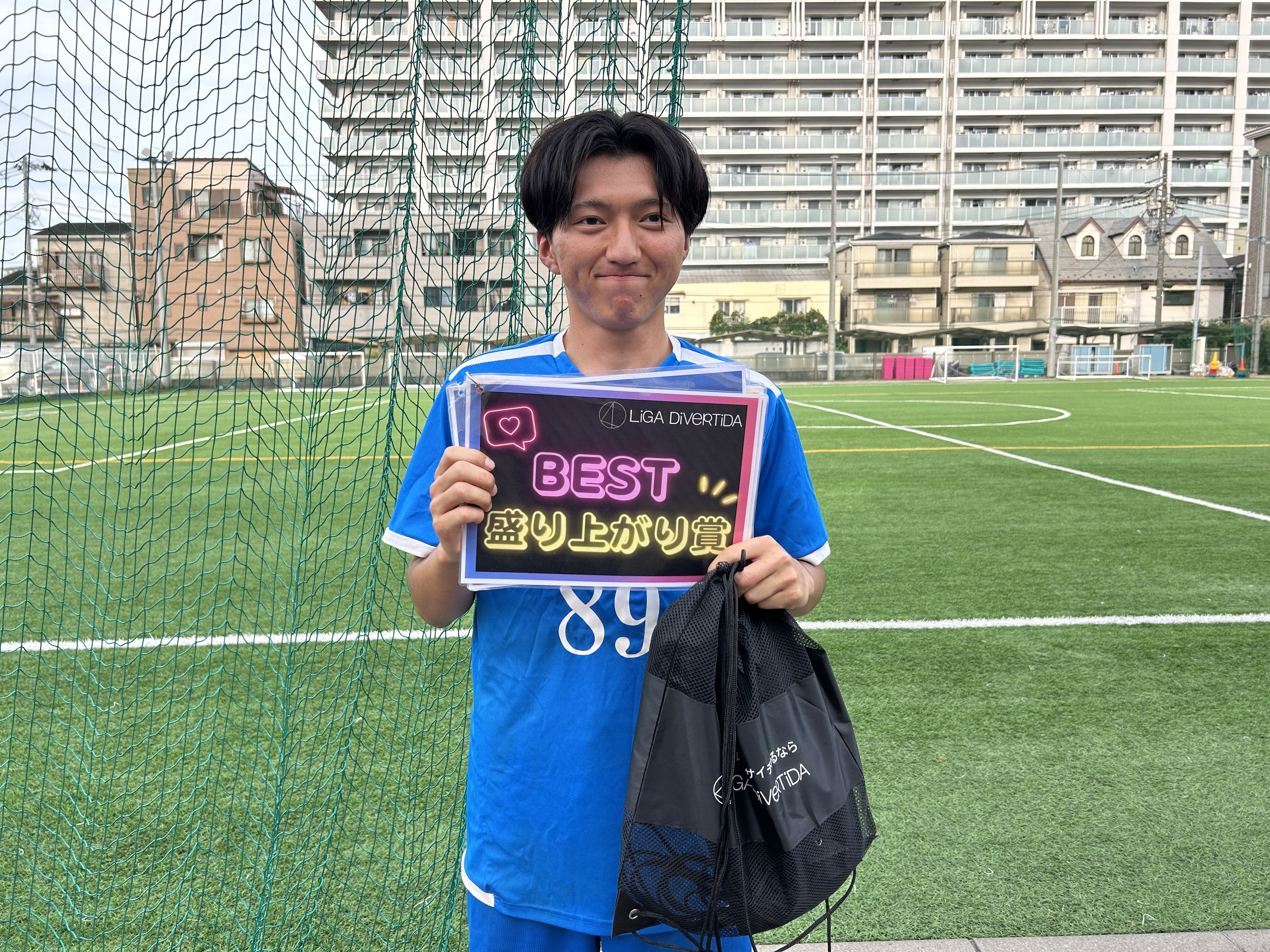 2025年9月28日 豊洲 枝川グラウンド ソサイチ(7人制) 大会風景