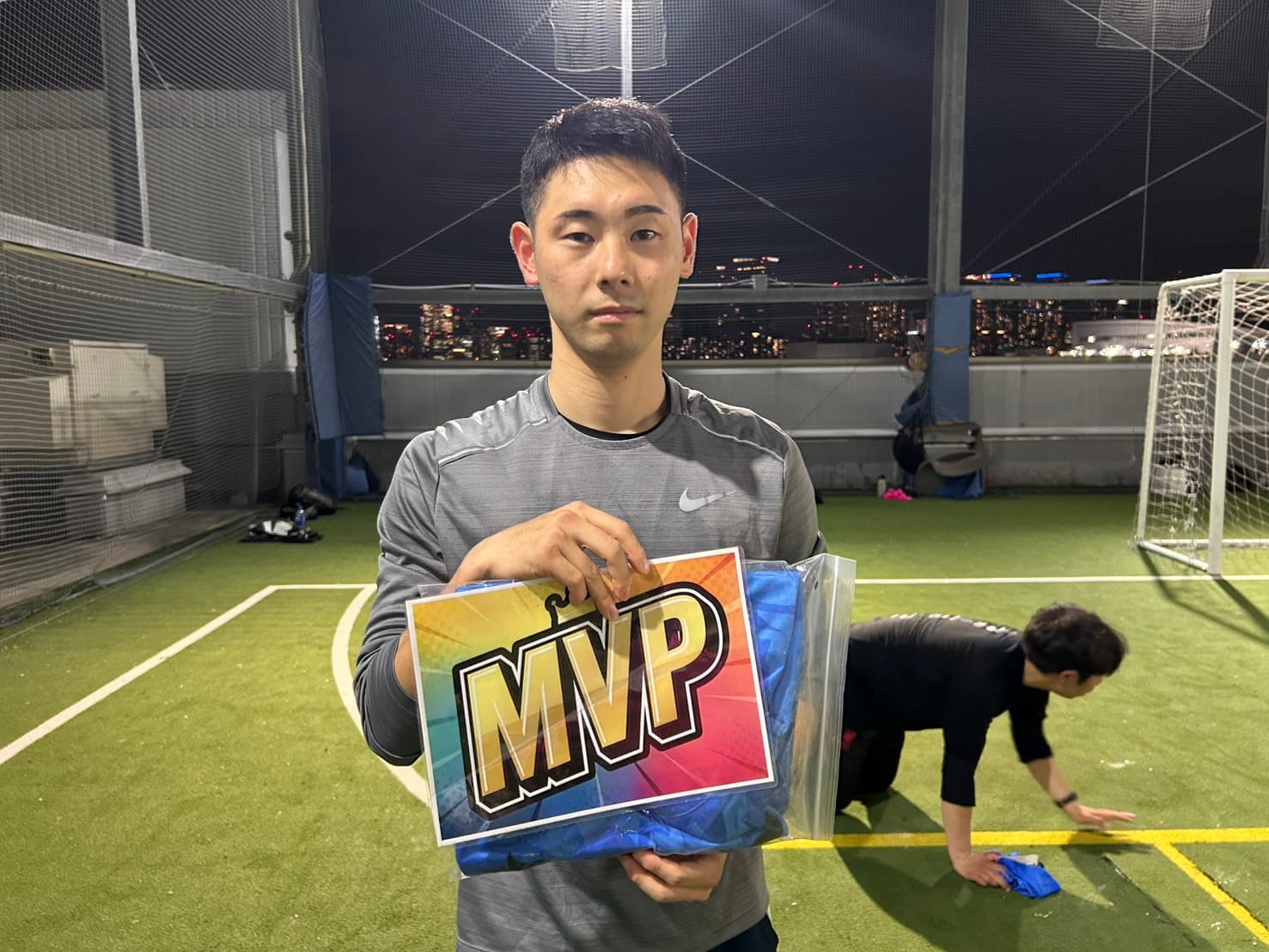 2025年10月2日 有明 BUDDYスポーツアリーナ 屋上人工芝コート フットサル 大会風景