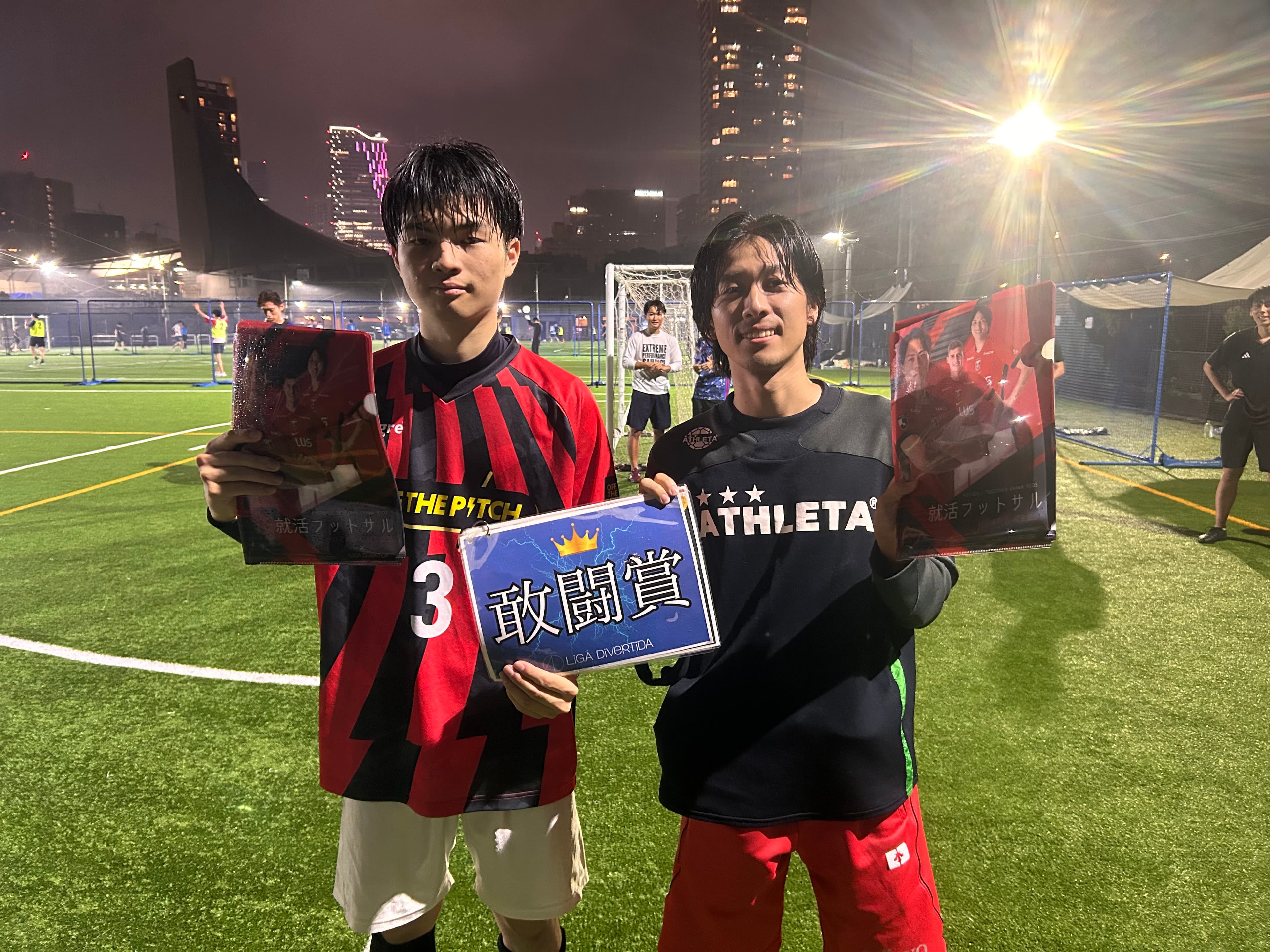 2025年10月4日 原宿 国立代々木競技場 フットサルコート フットサル 大会風景