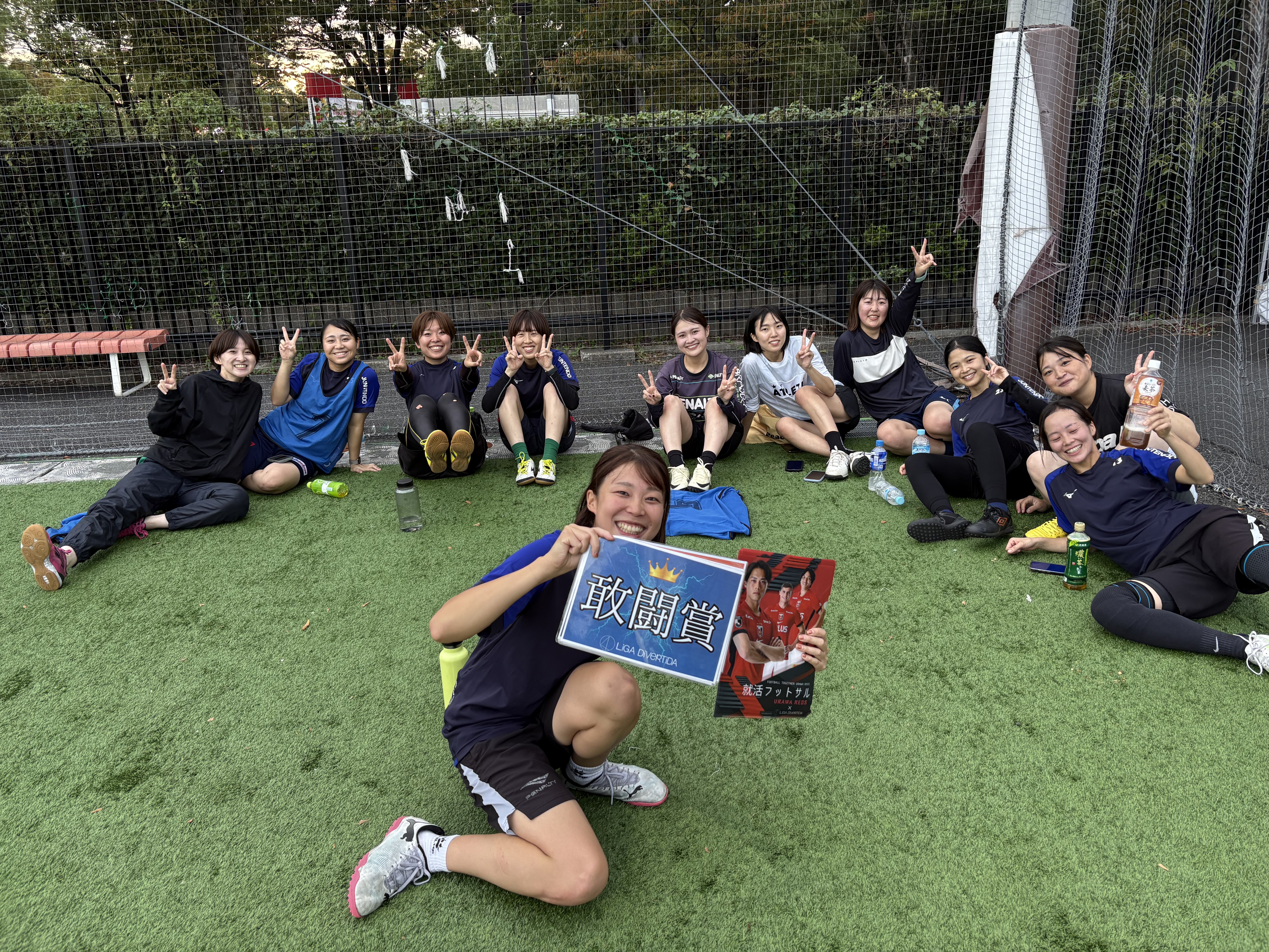 2025年10月18日 原宿 国立代々木競技場 フットサルコート フットサル 大会風景
