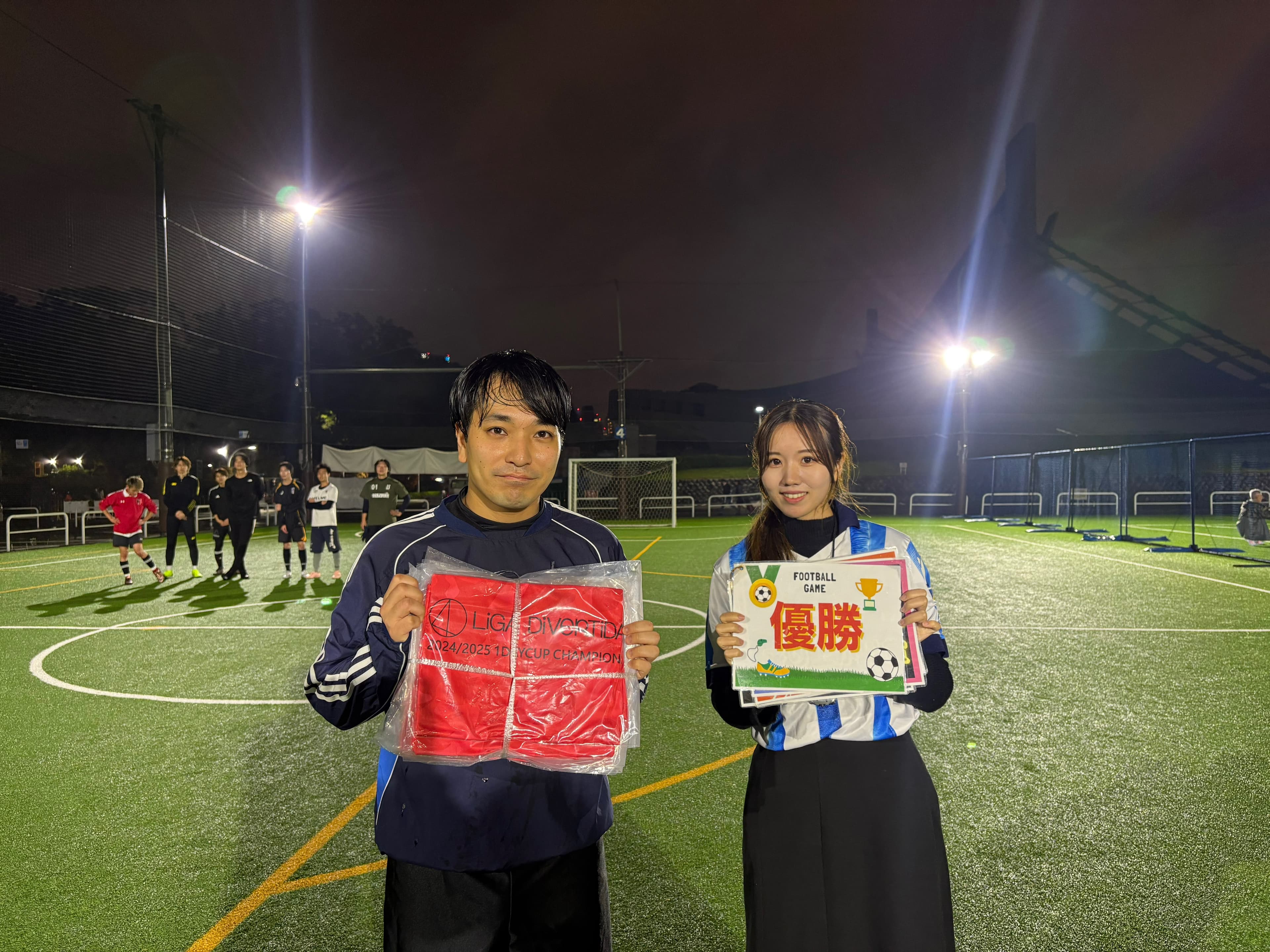 2025年10月25日 原宿 国立代々木競技場 フットサルコート フットサル 大会風景
