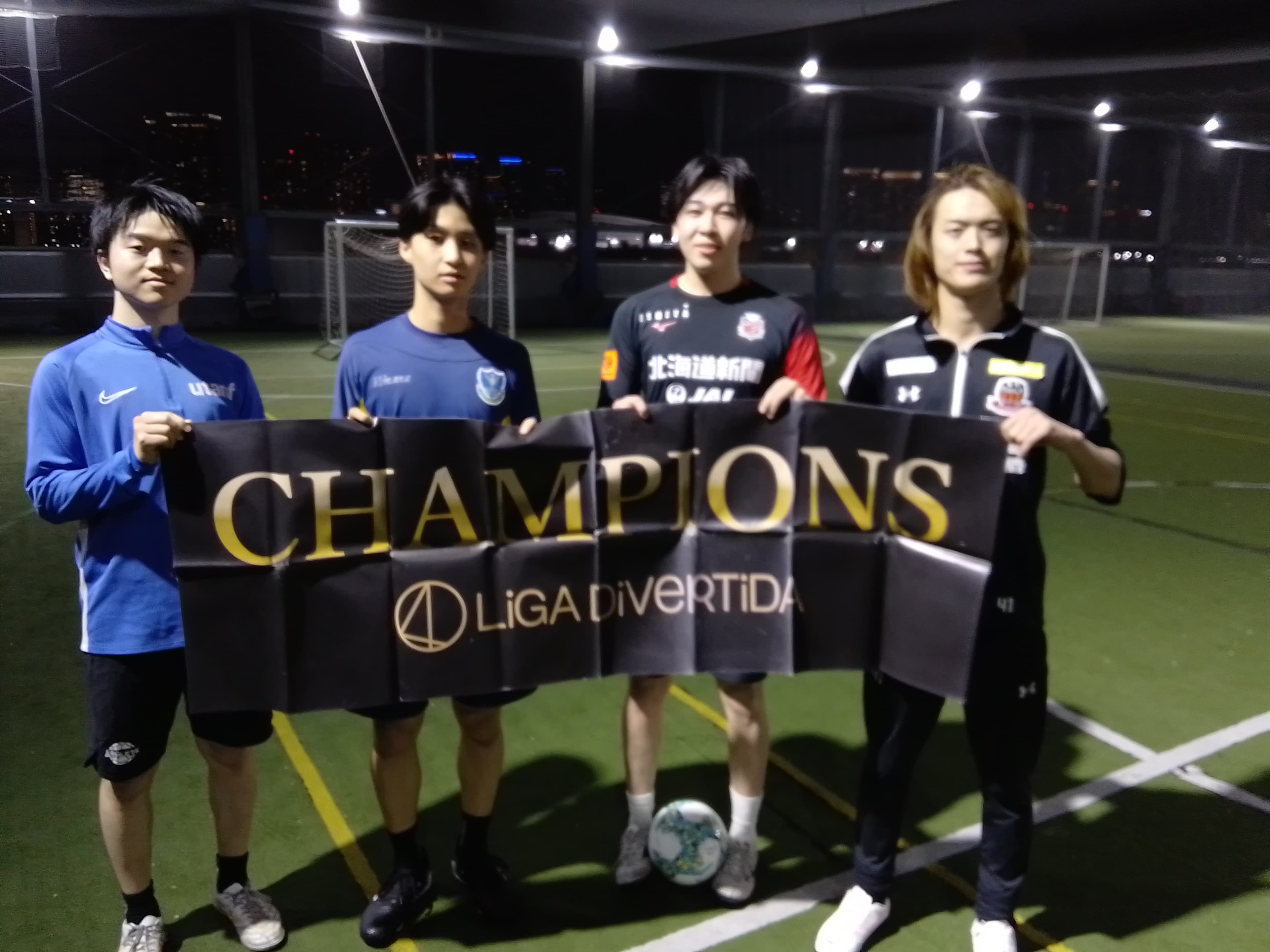 2025年10月24日 有明 BUDDYスポーツアリーナ 屋上人工芝コート フットサル 大会風景