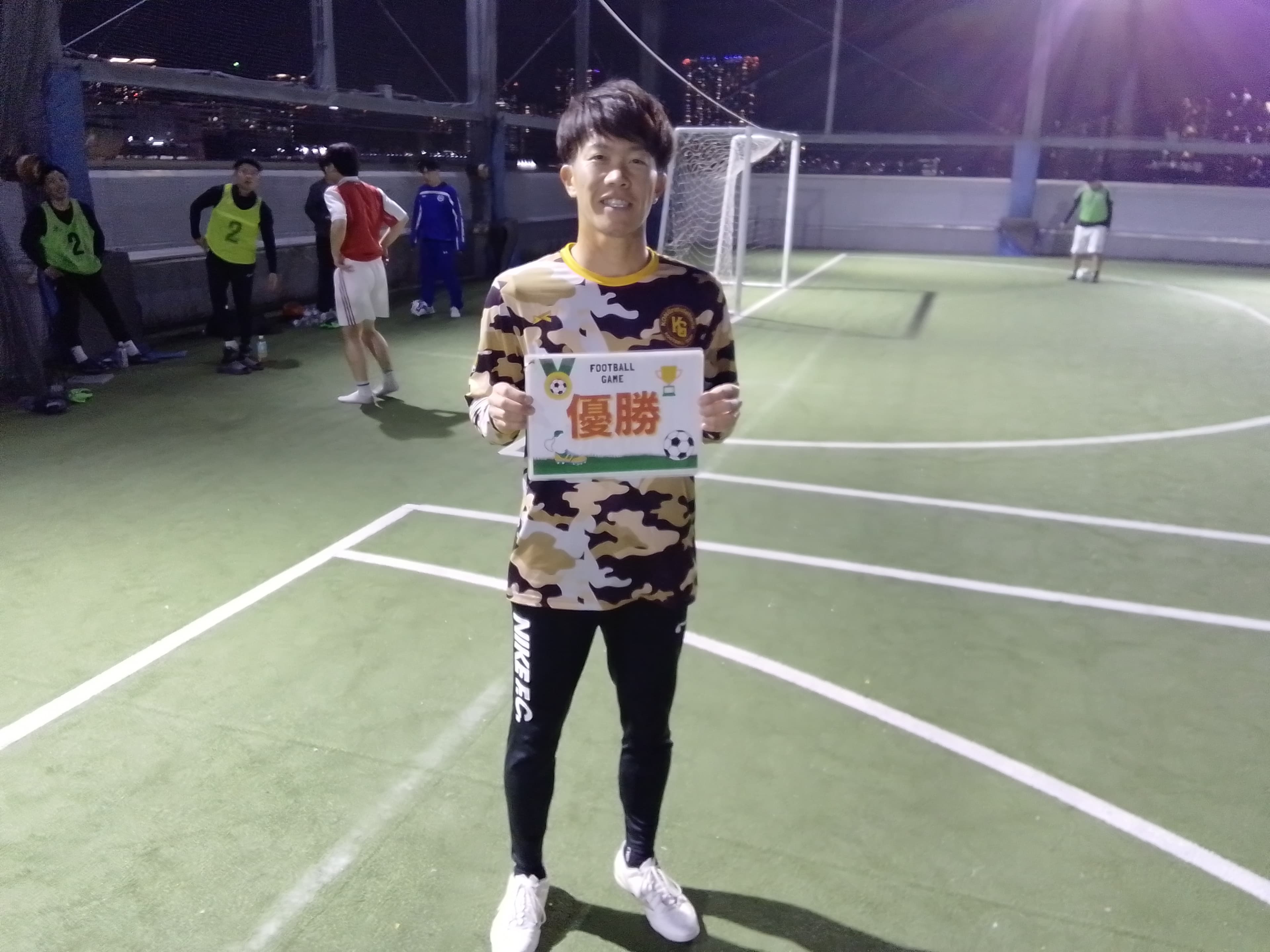 2025年10月29日 有明 BUDDYスポーツアリーナ 屋上人工芝コート フットサル 大会風景