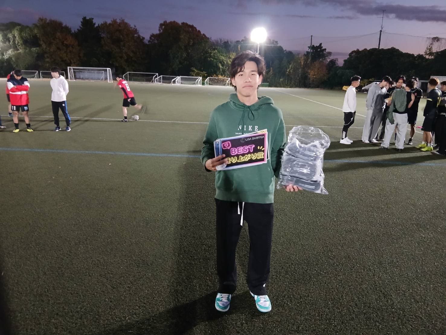 2025年11月29日 横浜FC東戸塚フットボールパーク 11人制サッカー 大会風景