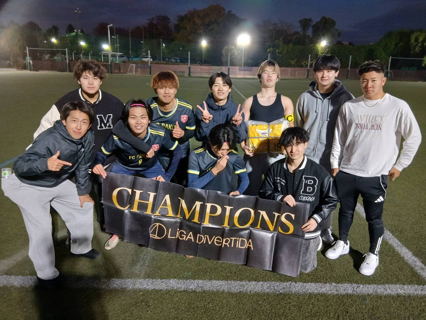 2025年11月29日 横浜FC東戸塚フットボールパーク 11人制サッカー 大会風景