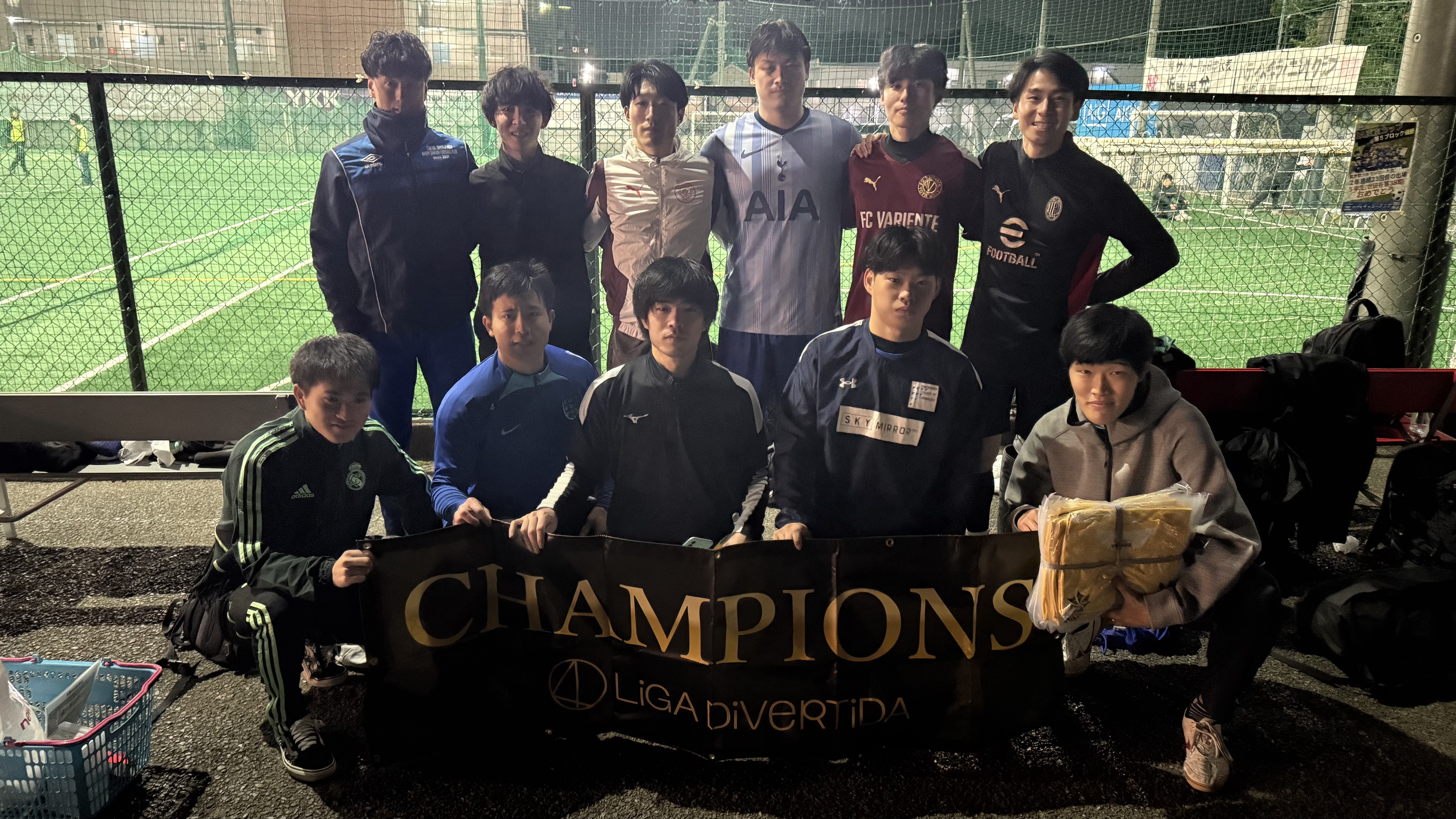 2025年11月30日 フットサルクラブ東京 八幡山コート ソサイチ(8人制) 表彰