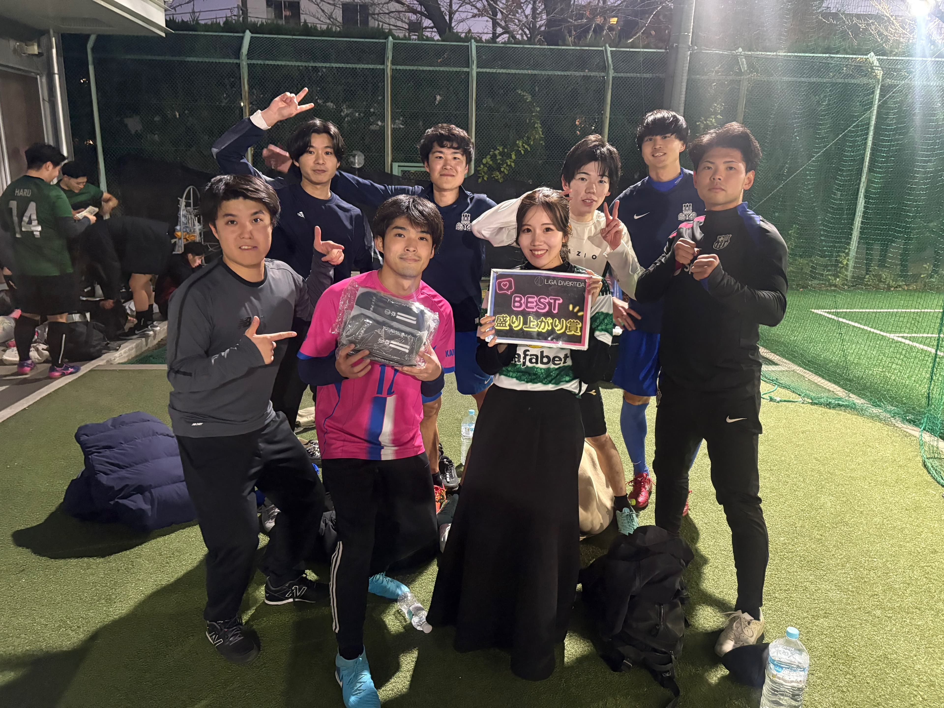 2025年12月7日 K-Field千鳥町 ソサイチ(6人制) 大会風景