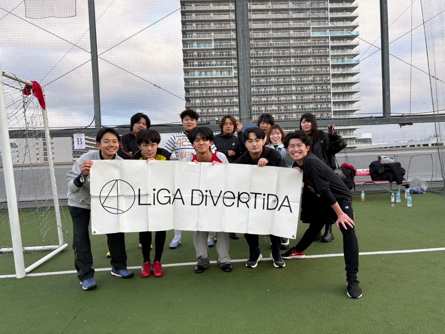 FCコンギョ ~万景峰で里帰りニダ~ - 2025年12月14日 有明 BUDDYスポーツアリーナ 屋上人工芝コート フットサル