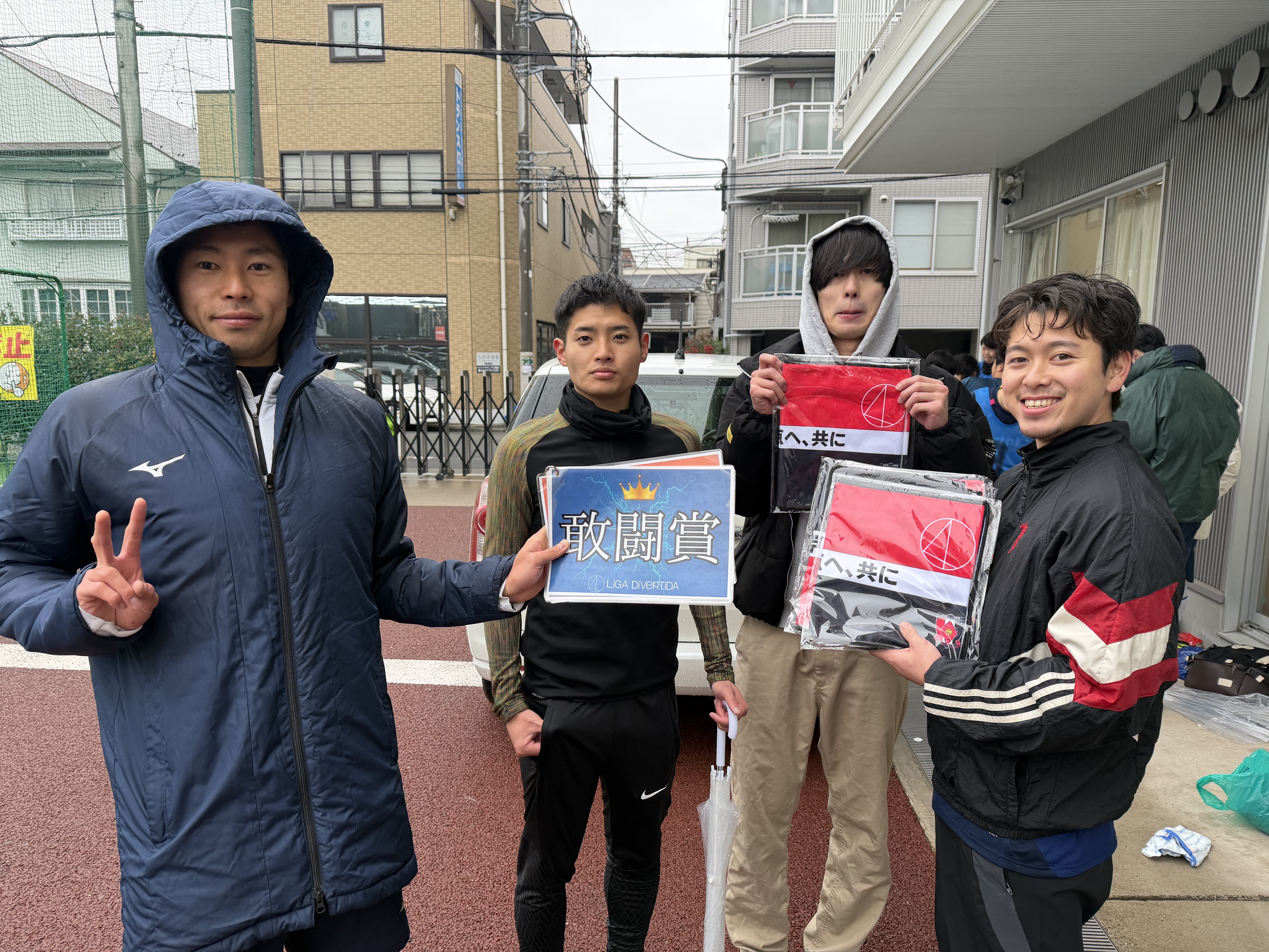 2025年12月14日 K-Field千鳥町 ソサイチ(6人制) 大会風景