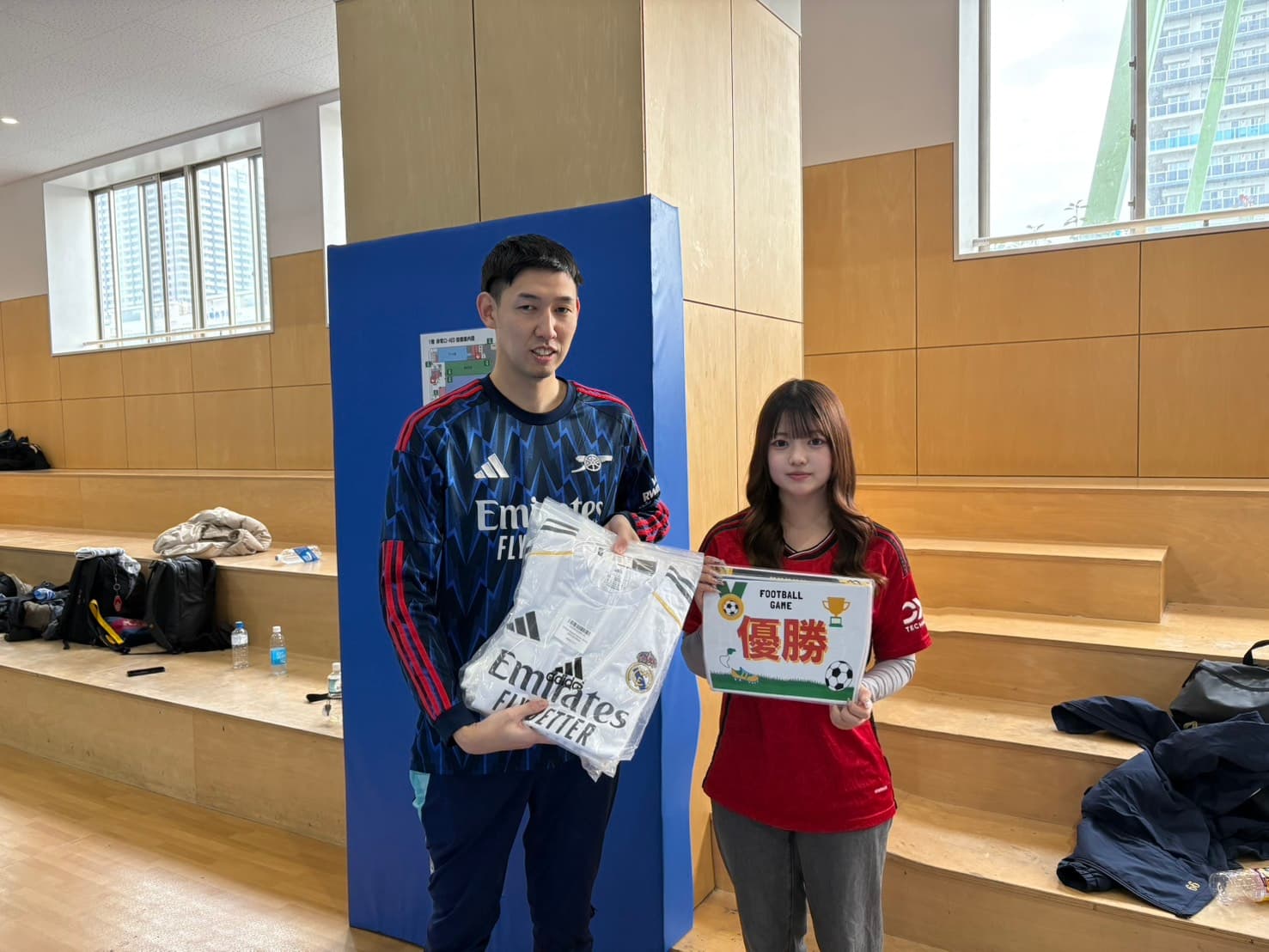 2025年12月20日 有明 BUDDYスポーツアリーナ1F フットサル 大会風景