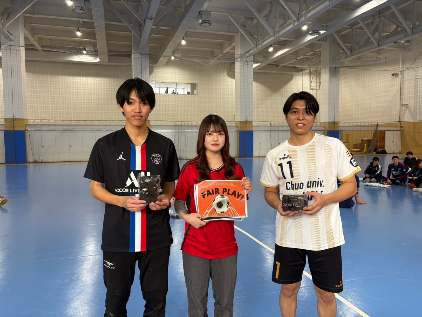 2025年12月20日 有明 BUDDYスポーツアリーナ1F フットサル 大会風景
