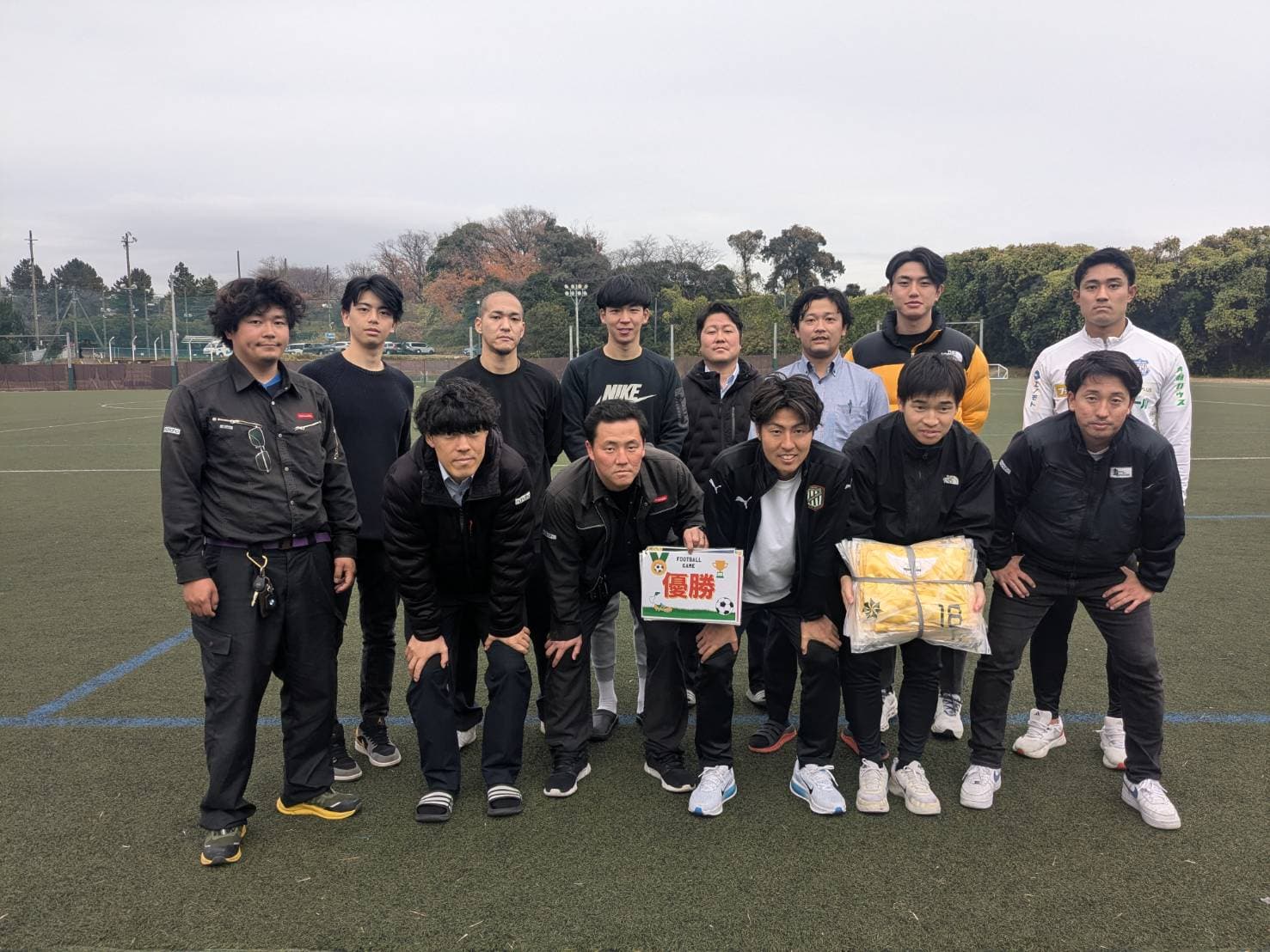 2025年12月20日 横浜FC東戸塚フットボールパーク 11人制サッカー 大会風景