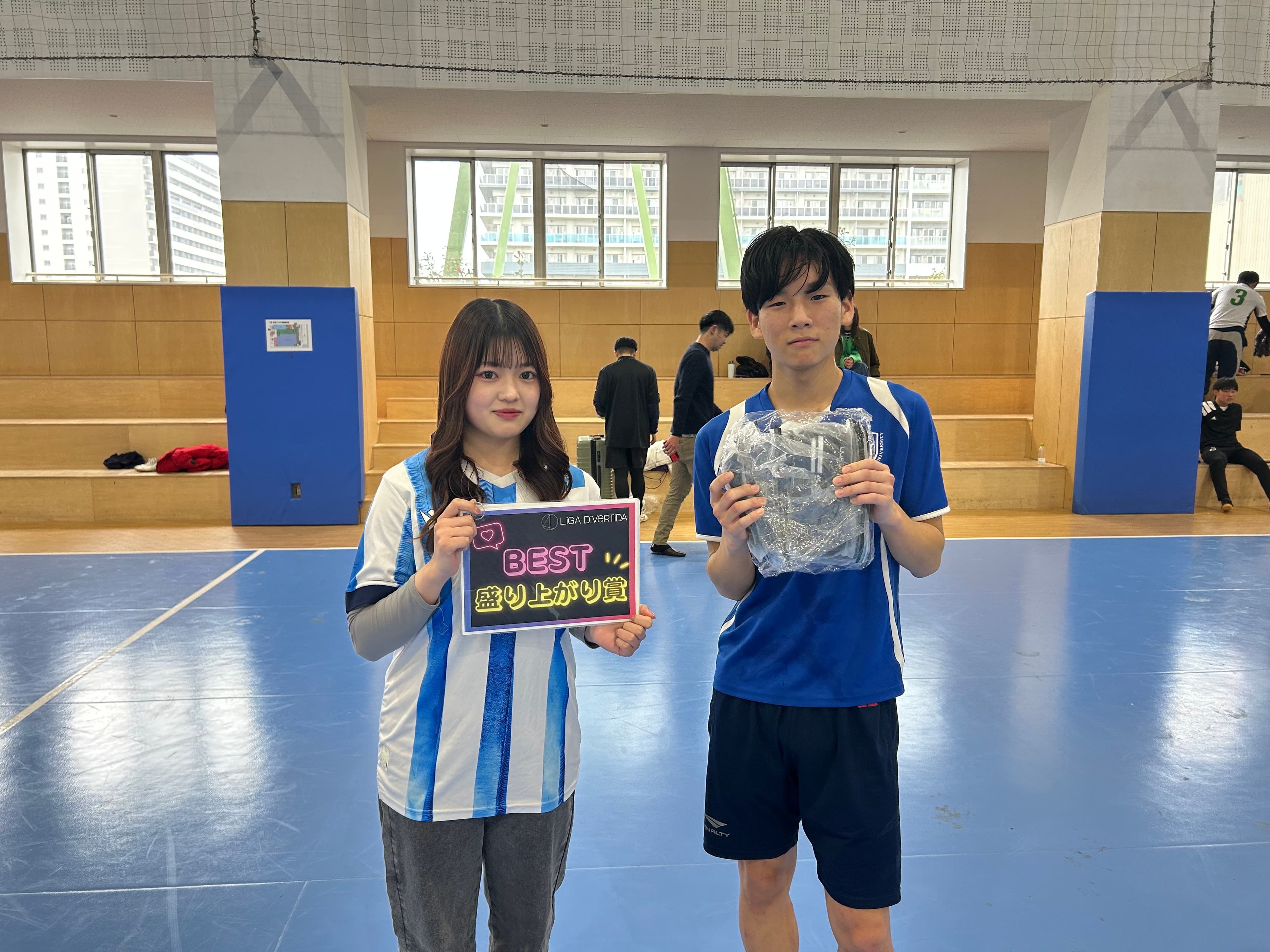 2025年12月27日 有明 BUDDYスポーツアリーナ1F フットサル 大会風景