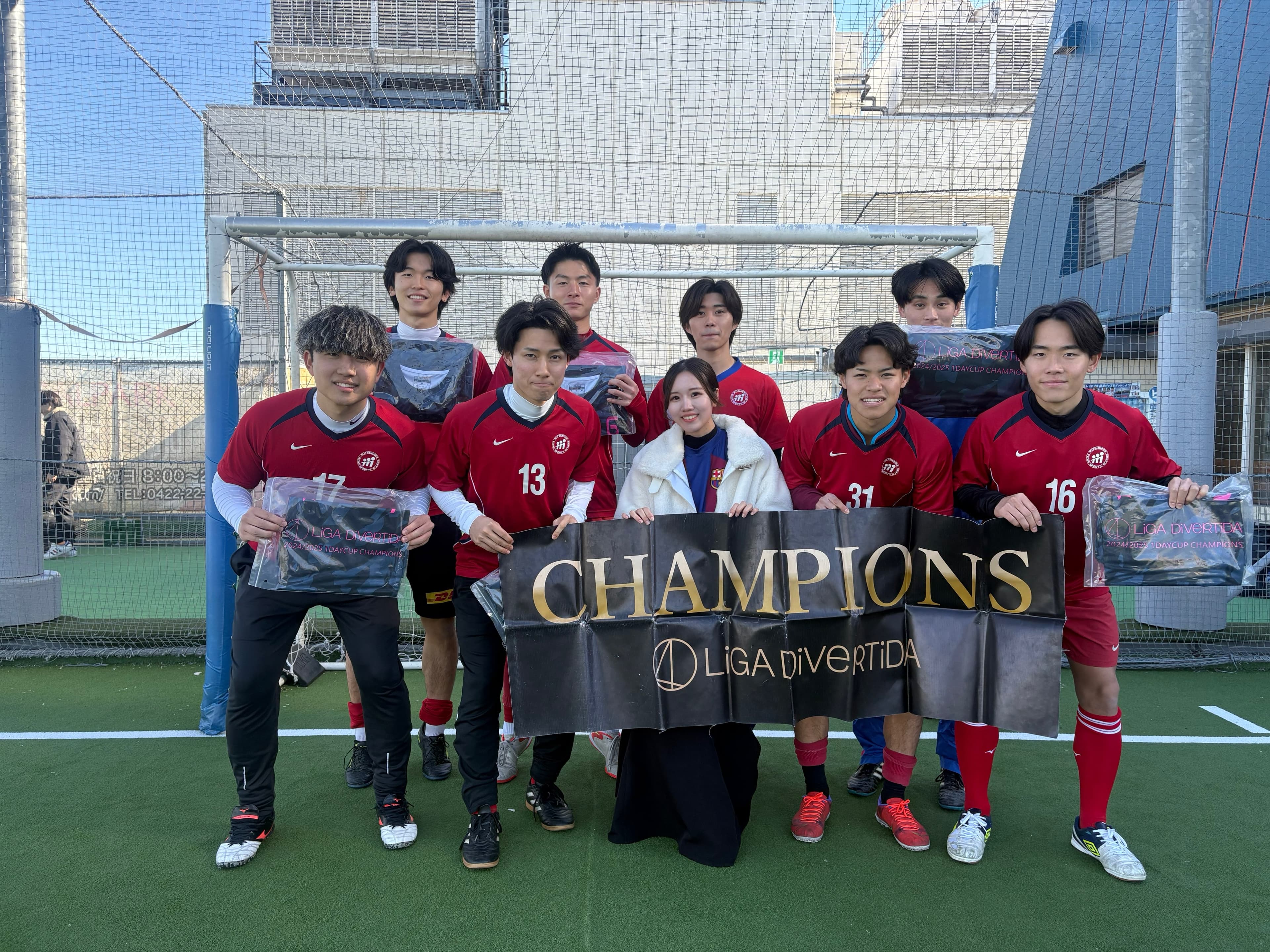 2026年1月10日 フットサルパーク吉祥寺 フットサル 表彰