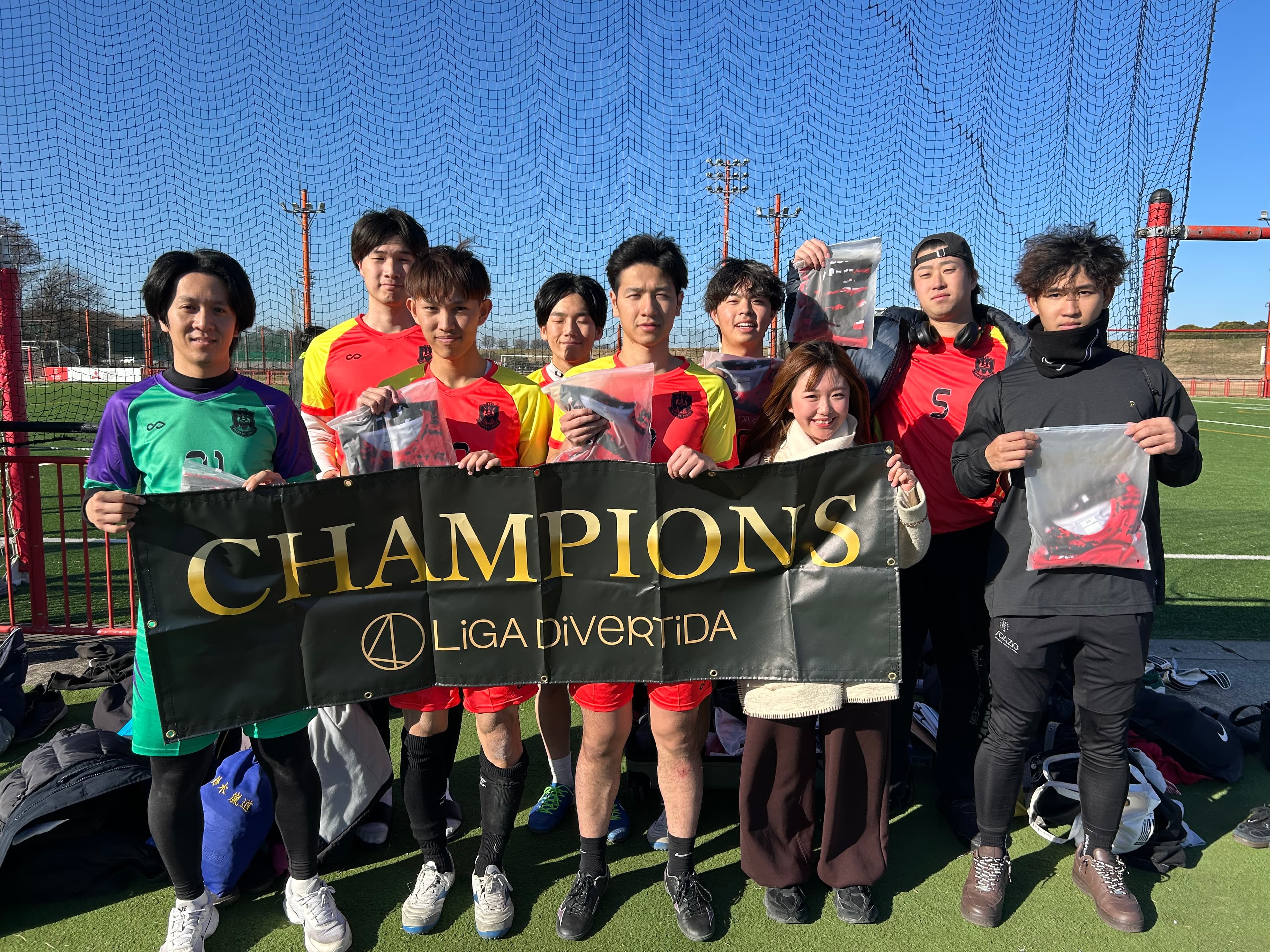 2026年1月10日 レッズランド・フットサルコート ソサイチ(7人制) 大会風景