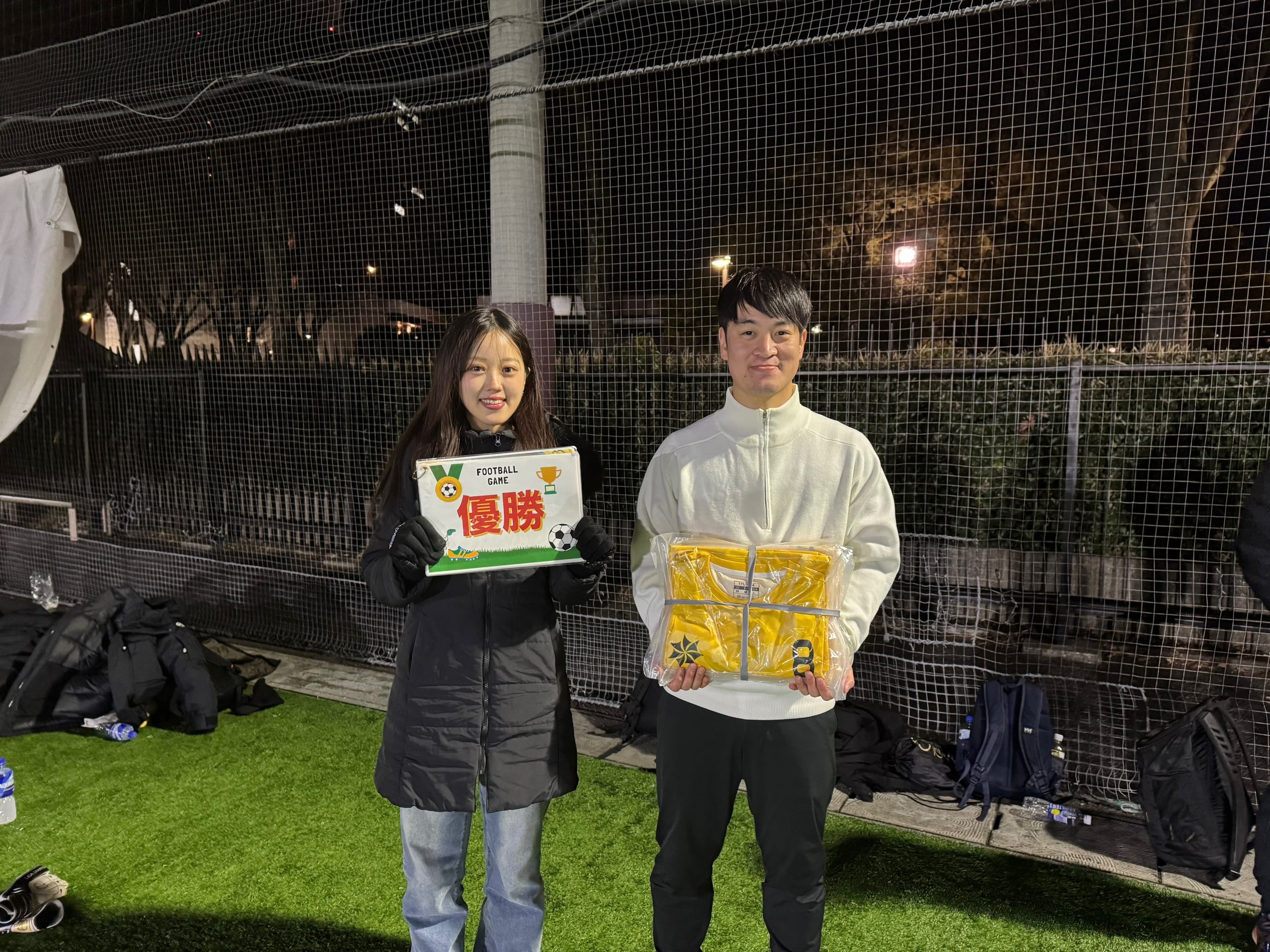 2026年1月10日 原宿 国立代々木競技場 フットサルコート フットサル 大会風景