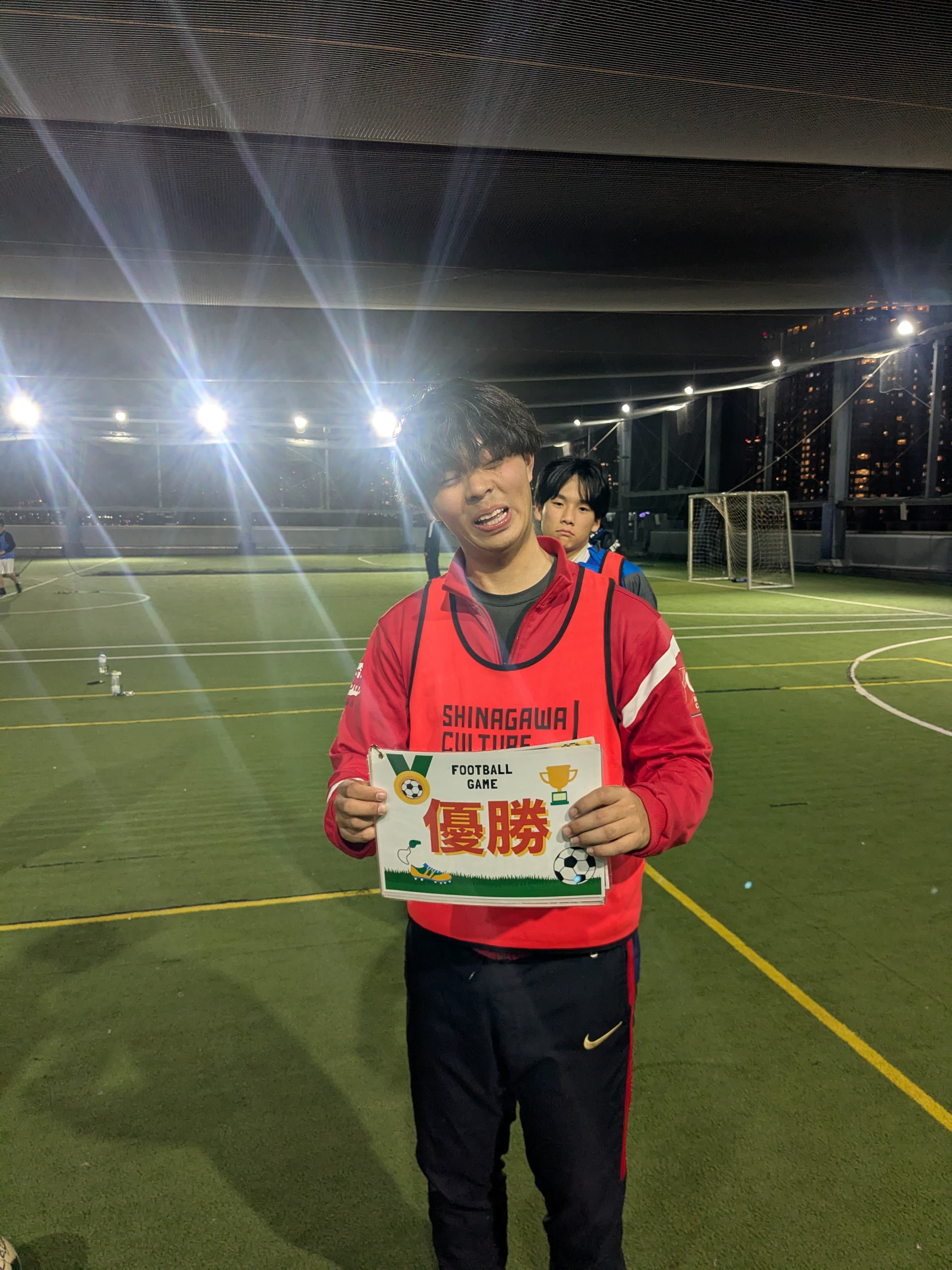 2026年1月16日 有明 BUDDYスポーツアリーナ 屋上人工芝コート フットサル 大会風景