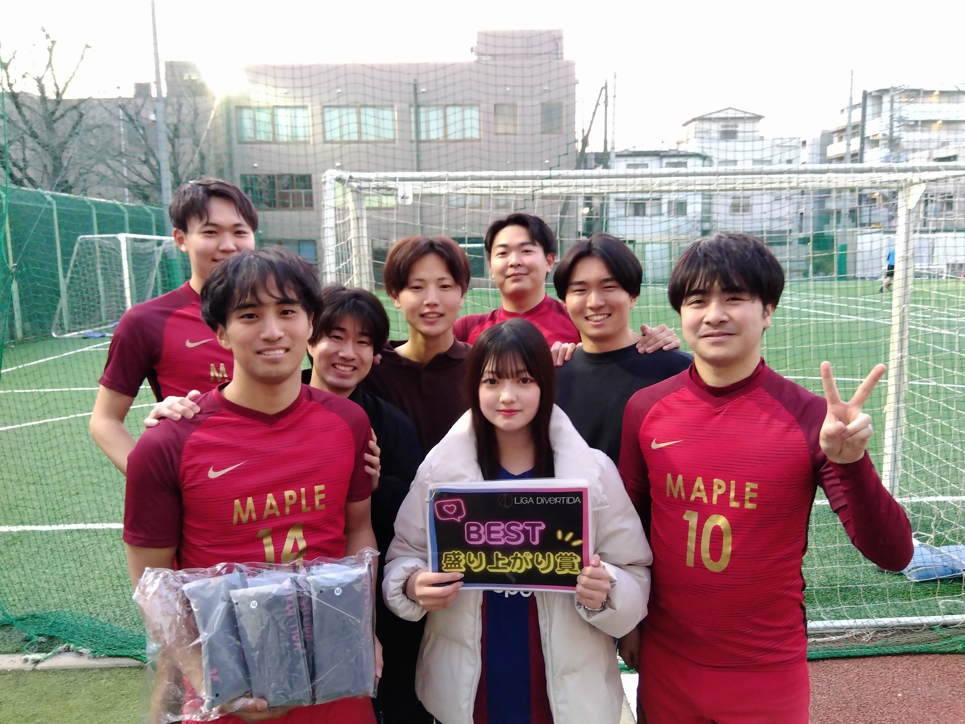 2026年1月17日 K-Field千鳥町 ソサイチ(6人制) 大会風景