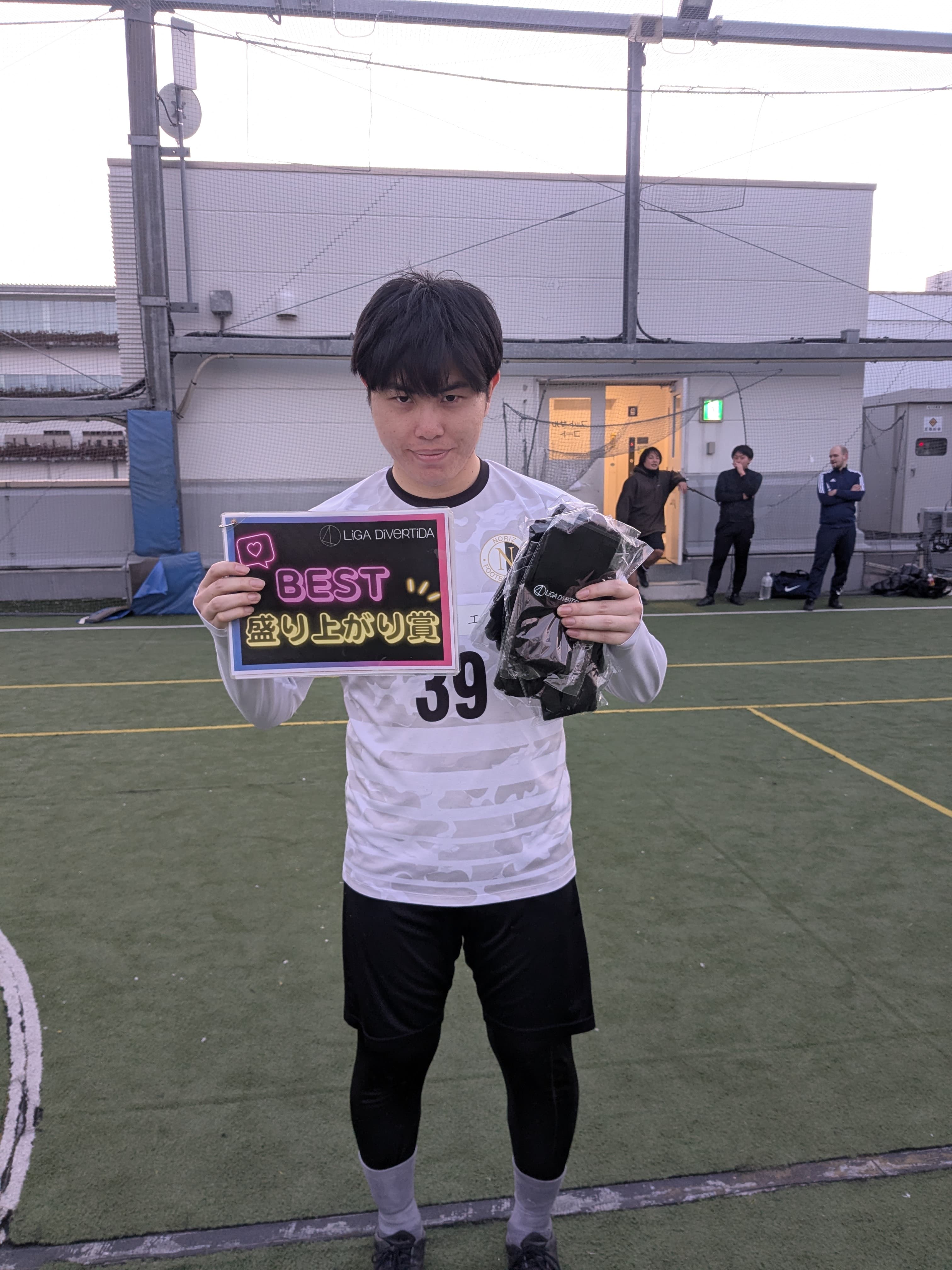 2026年1月24日 有明 BUDDYスポーツアリーナ 屋上人工芝コート フットサル 大会風景