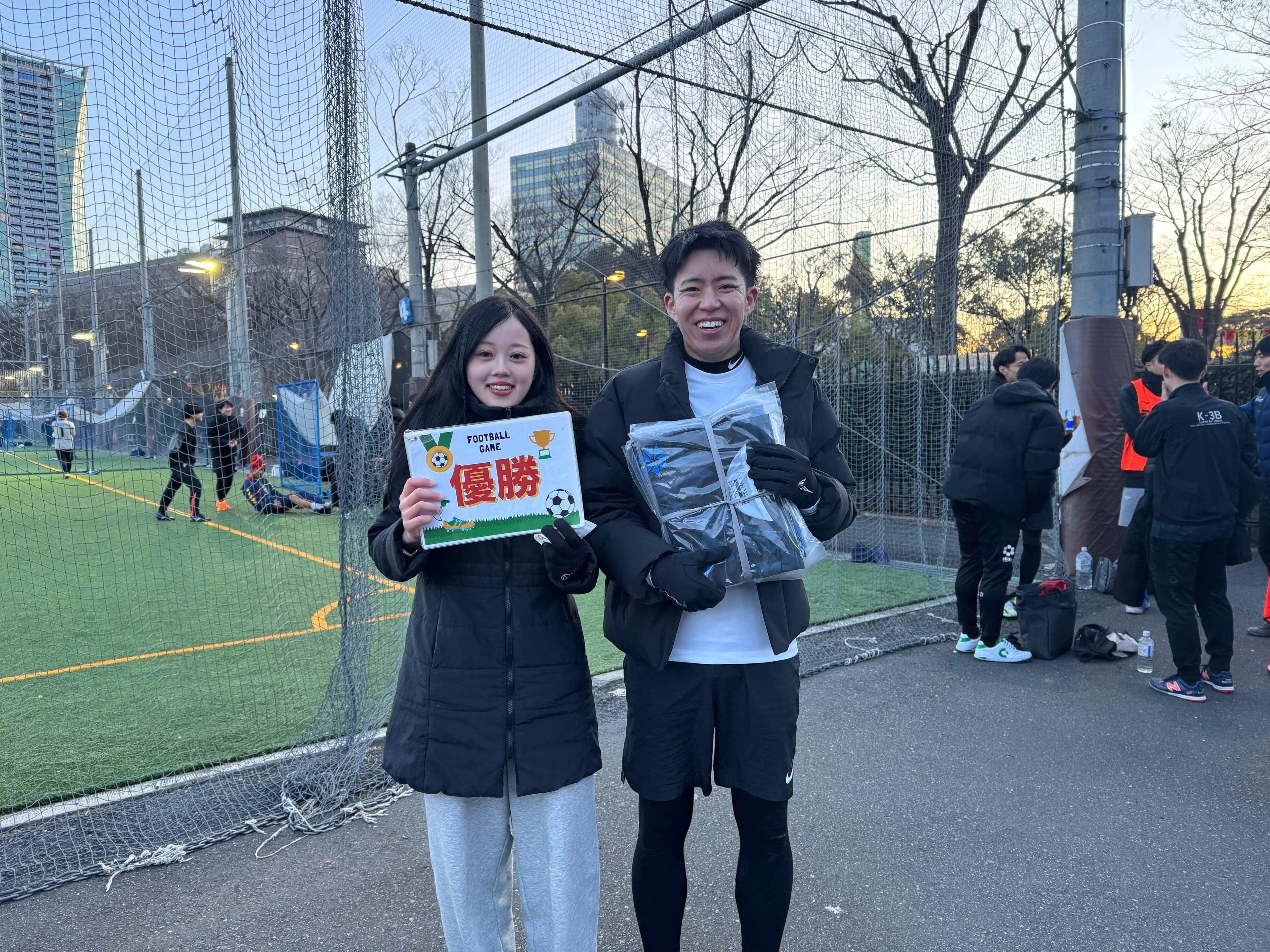 2026年1月25日 原宿 国立代々木競技場 フットサルコート フットサル 大会風景