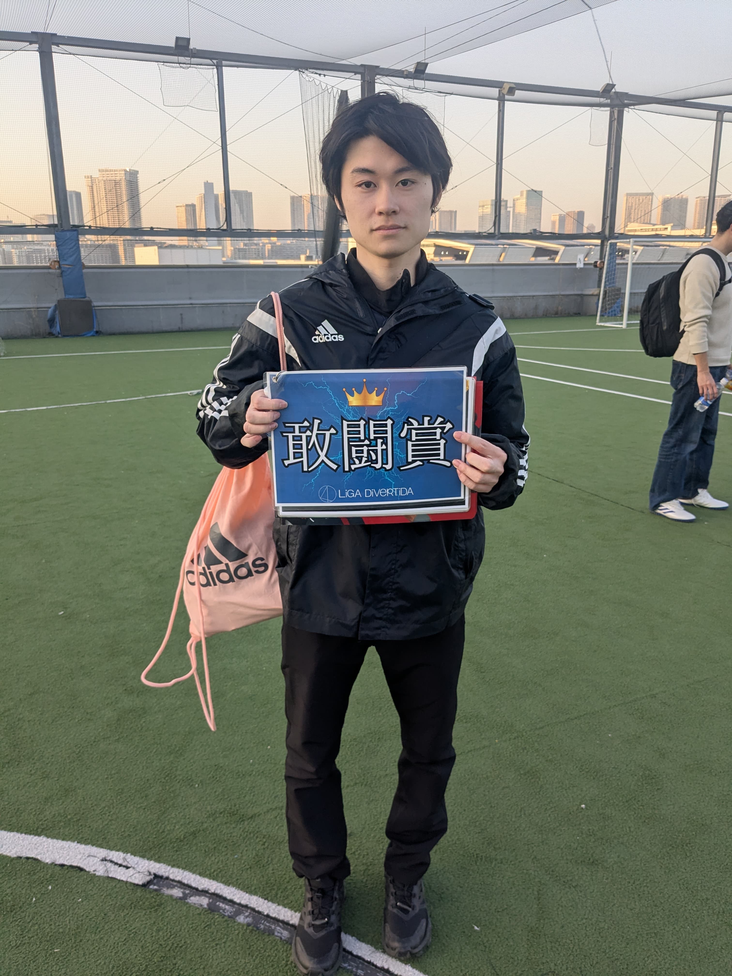 2026年2月15日 有明 BUDDYスポーツアリーナ 屋上人工芝コート フットサル 大会風景