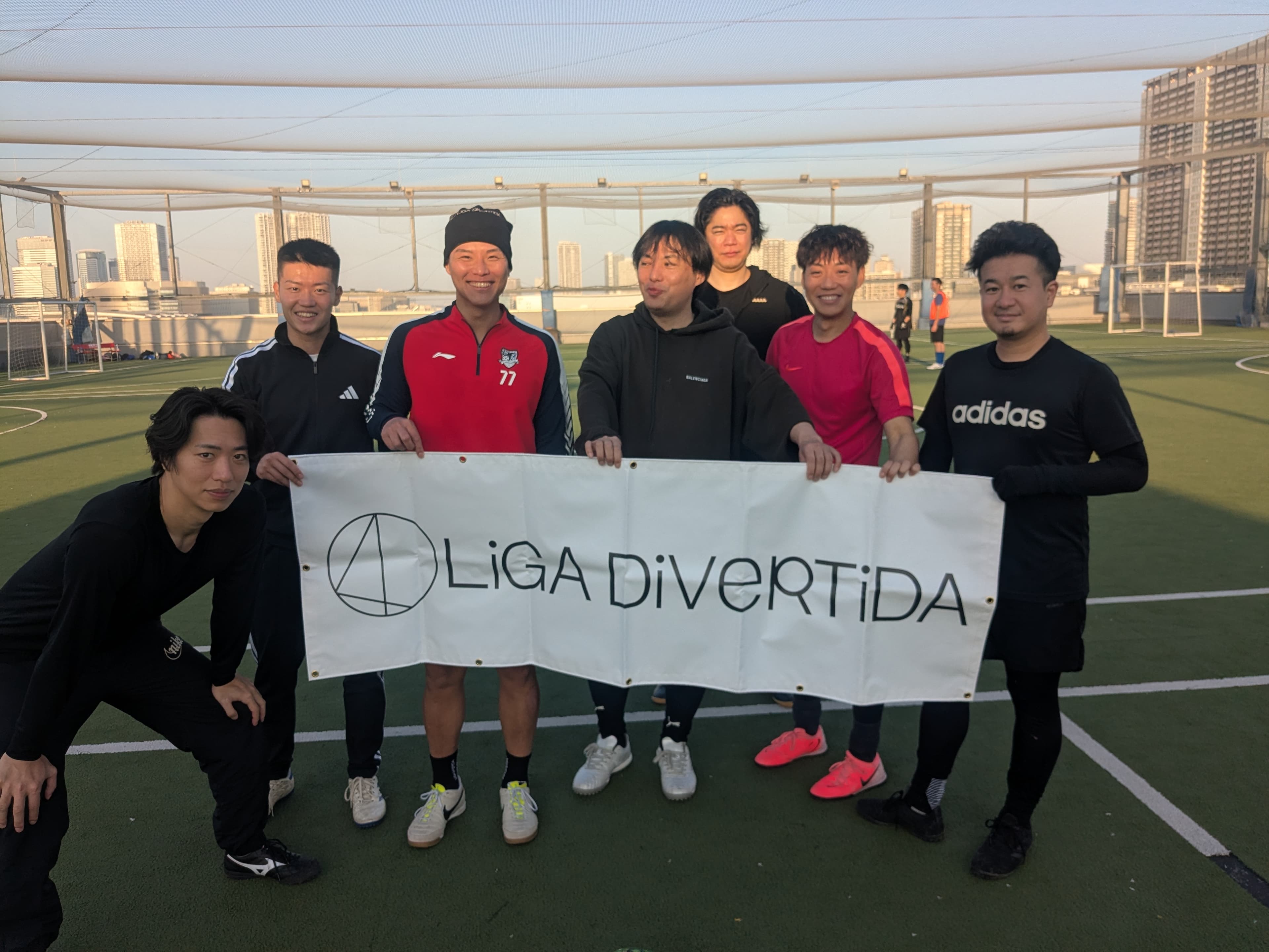 FC有明 - 2026年2月15日 有明 BUDDYスポーツアリーナ 屋上人工芝コート フットサル