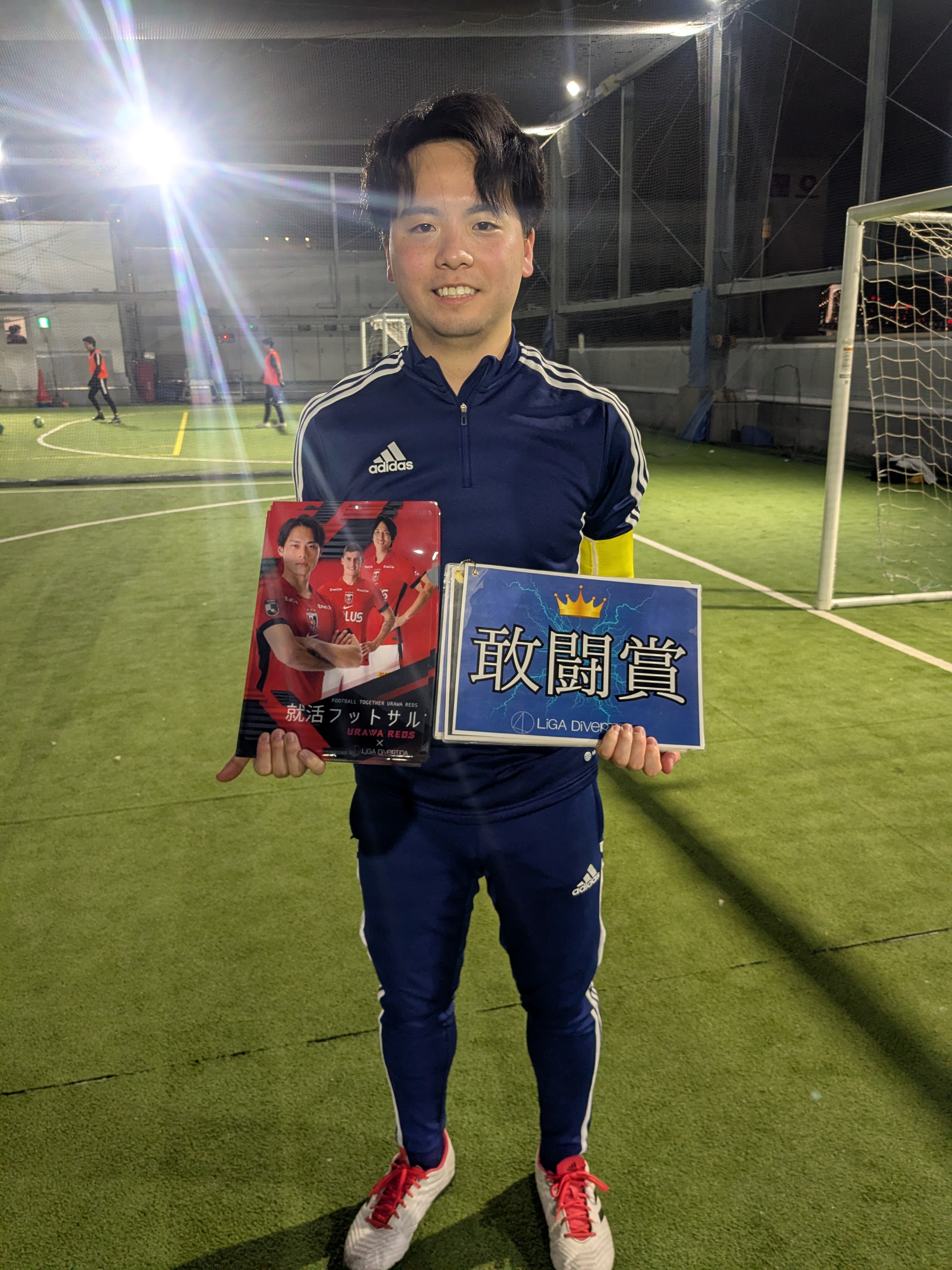2026年3月11日 有明 BUDDYスポーツアリーナ 屋上人工芝コート フットサル 大会風景