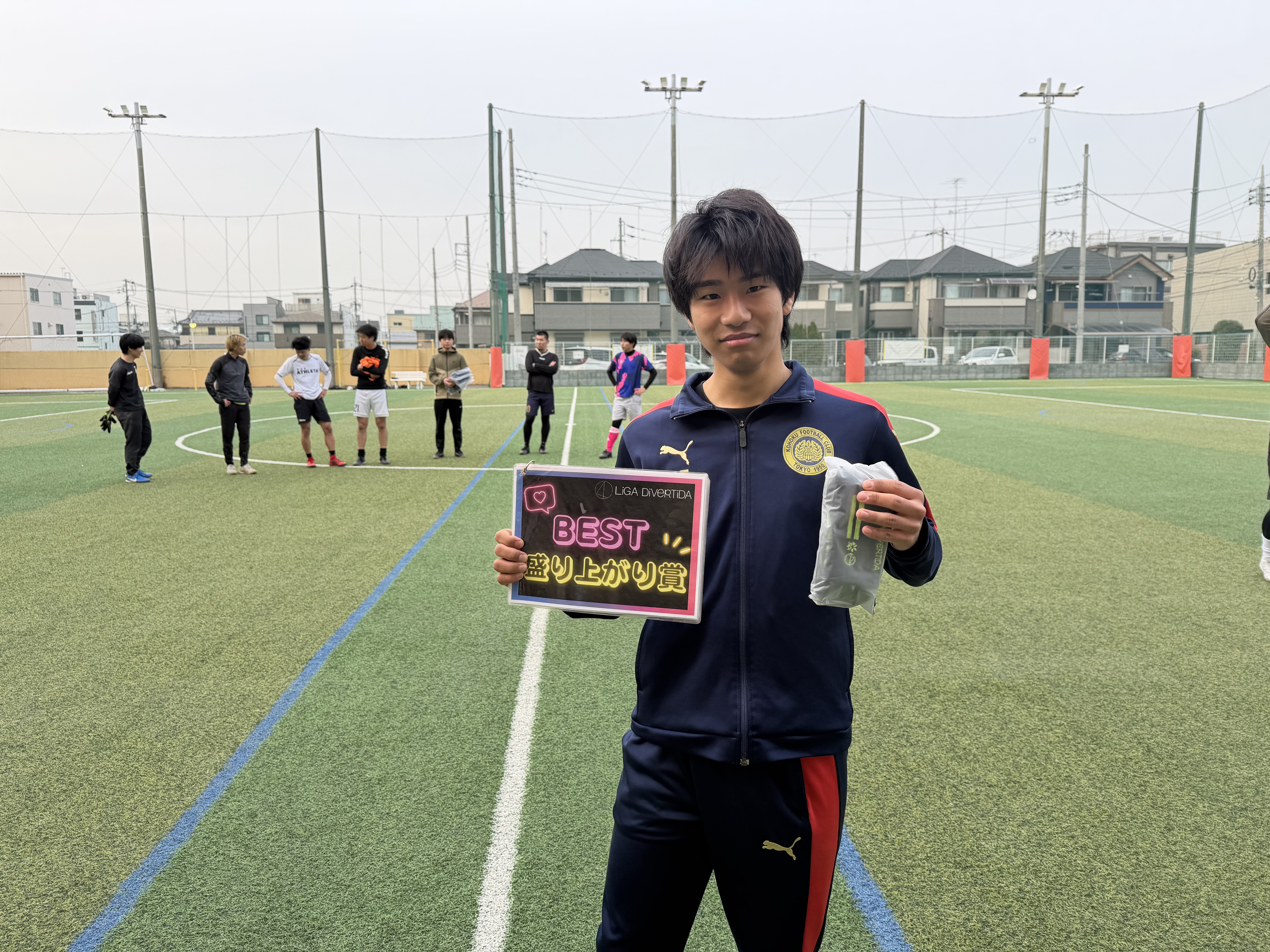 2026年3月22日 足立西新井ソサイチパーク ソサイチ(7人制) 大会風景