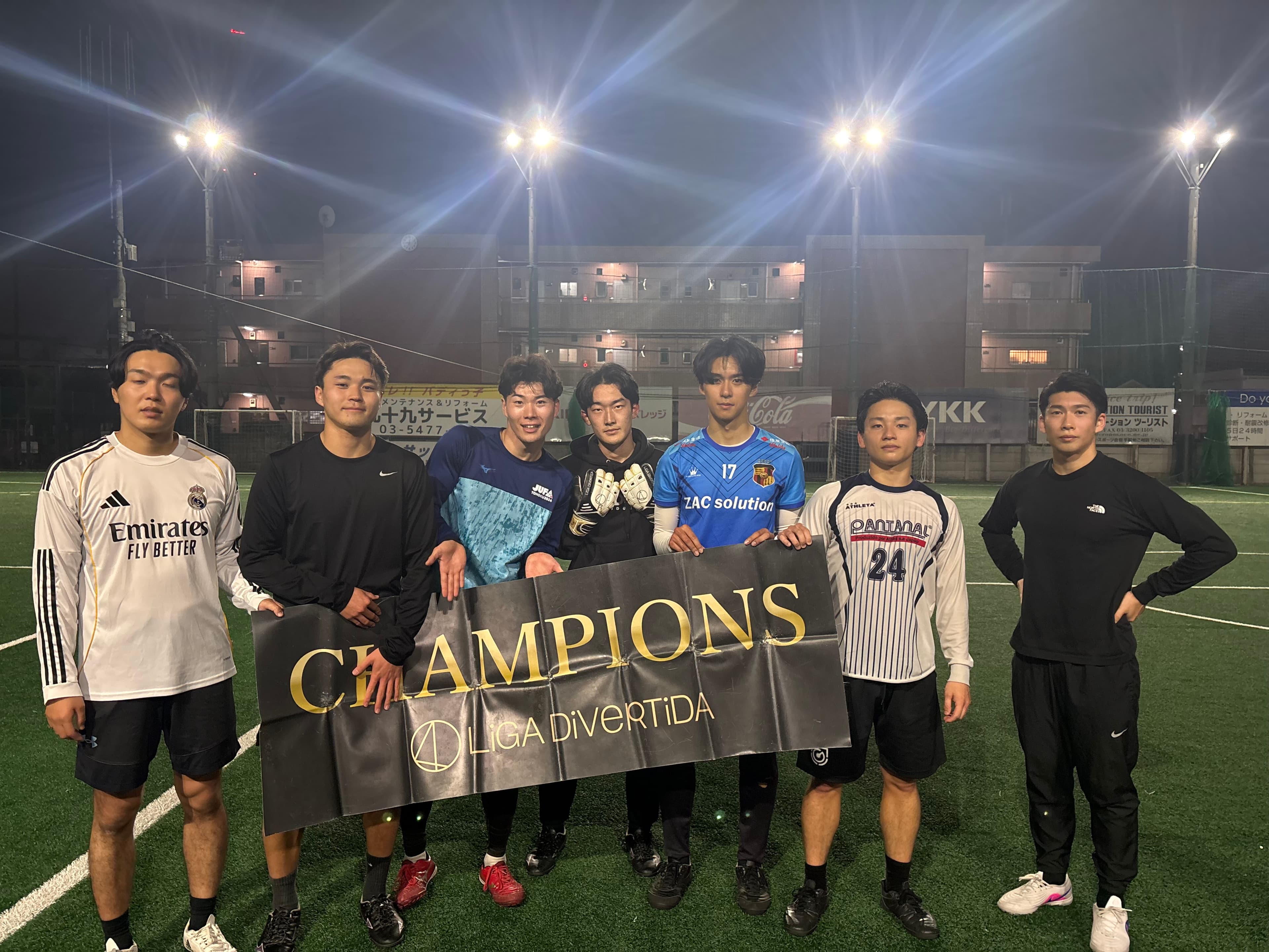 2026年3月29日 フットサルクラブ東京 八幡山コート ソサイチ(8人制) 表彰