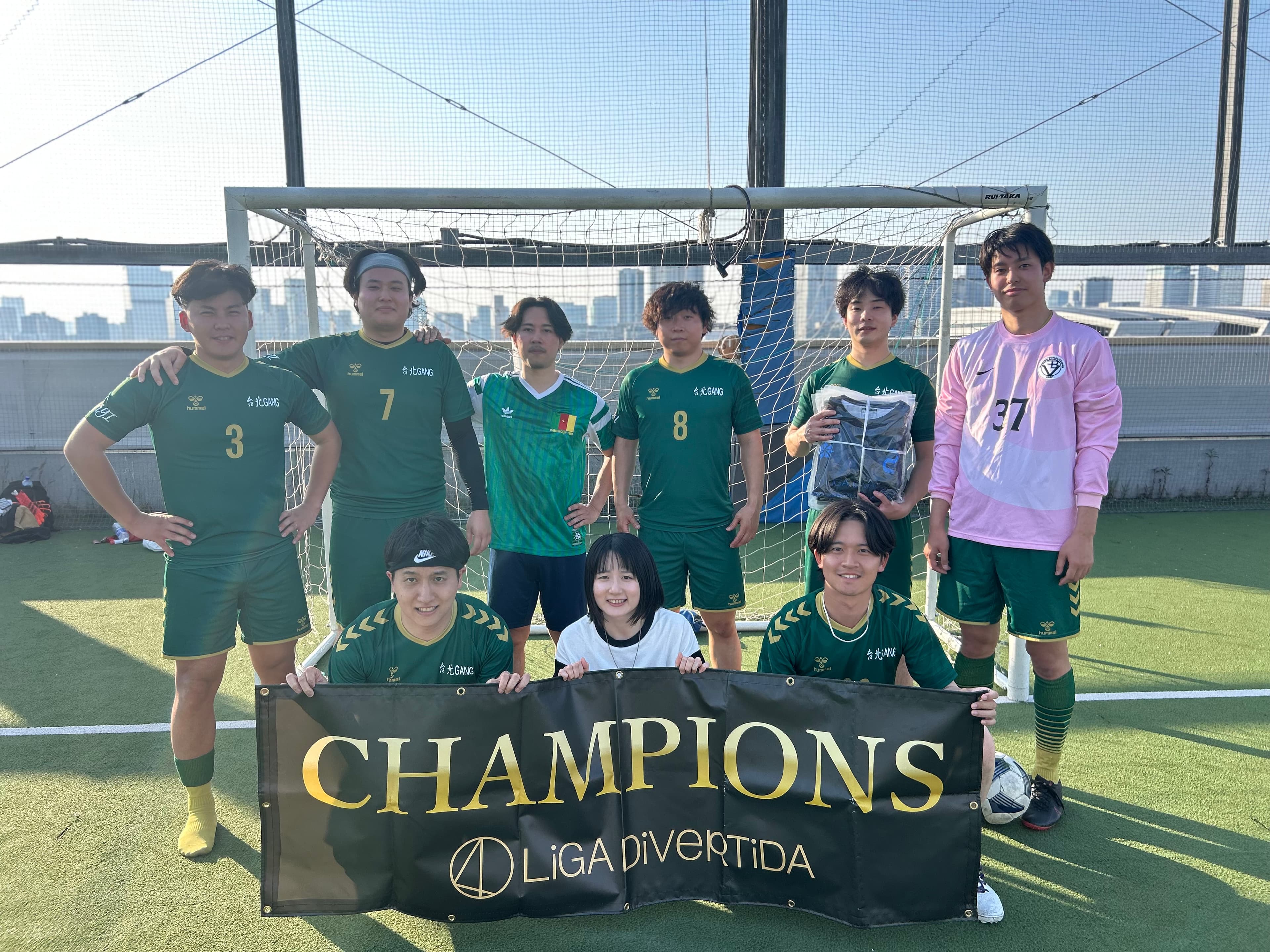2026年5月17日 有明 BUDDYスポーツアリーナ 屋上人工芝コート フットサル 表彰