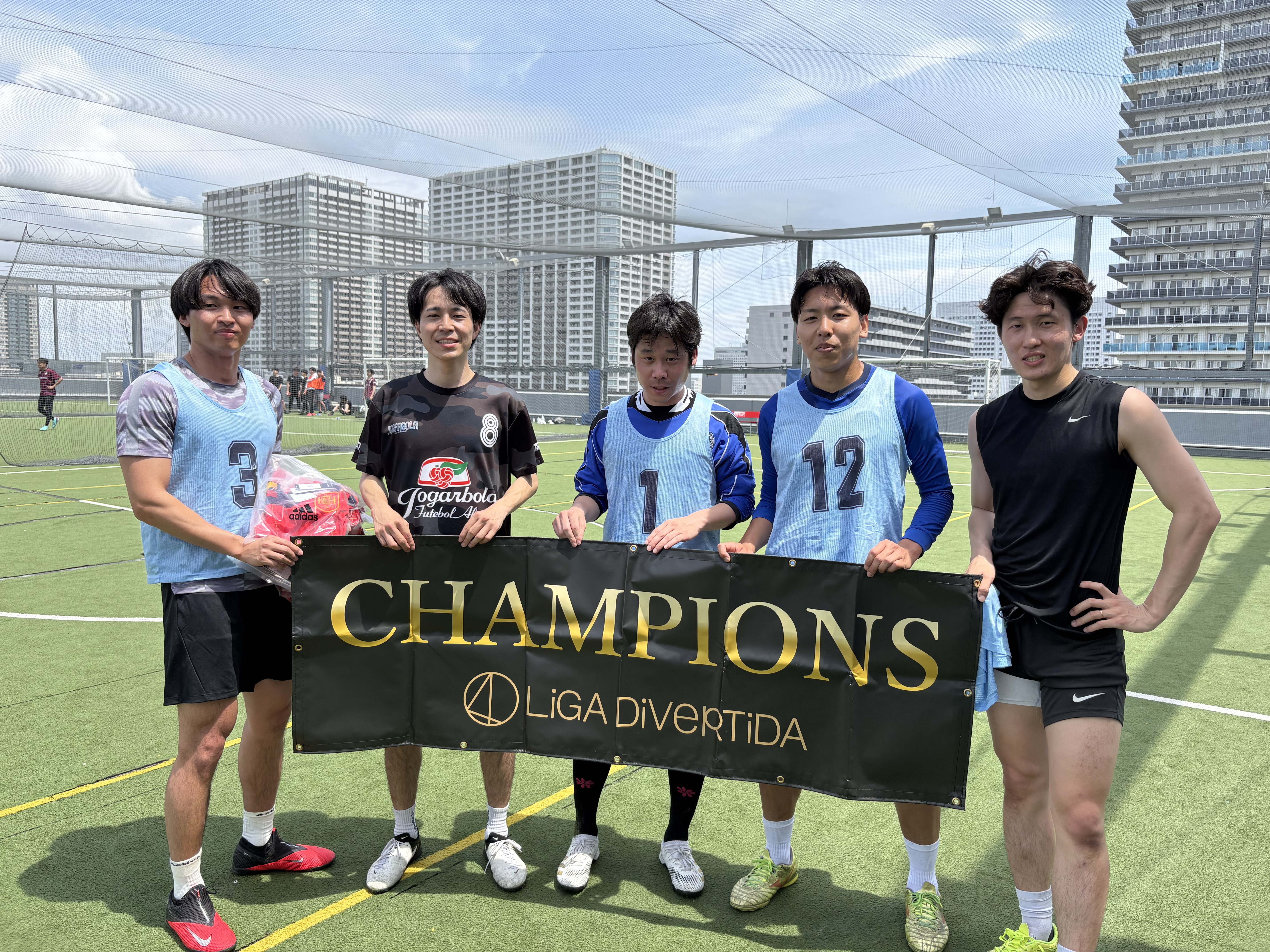 2026年5月24日 有明 BUDDYスポーツアリーナ 屋上人工芝コート フットサル 表彰