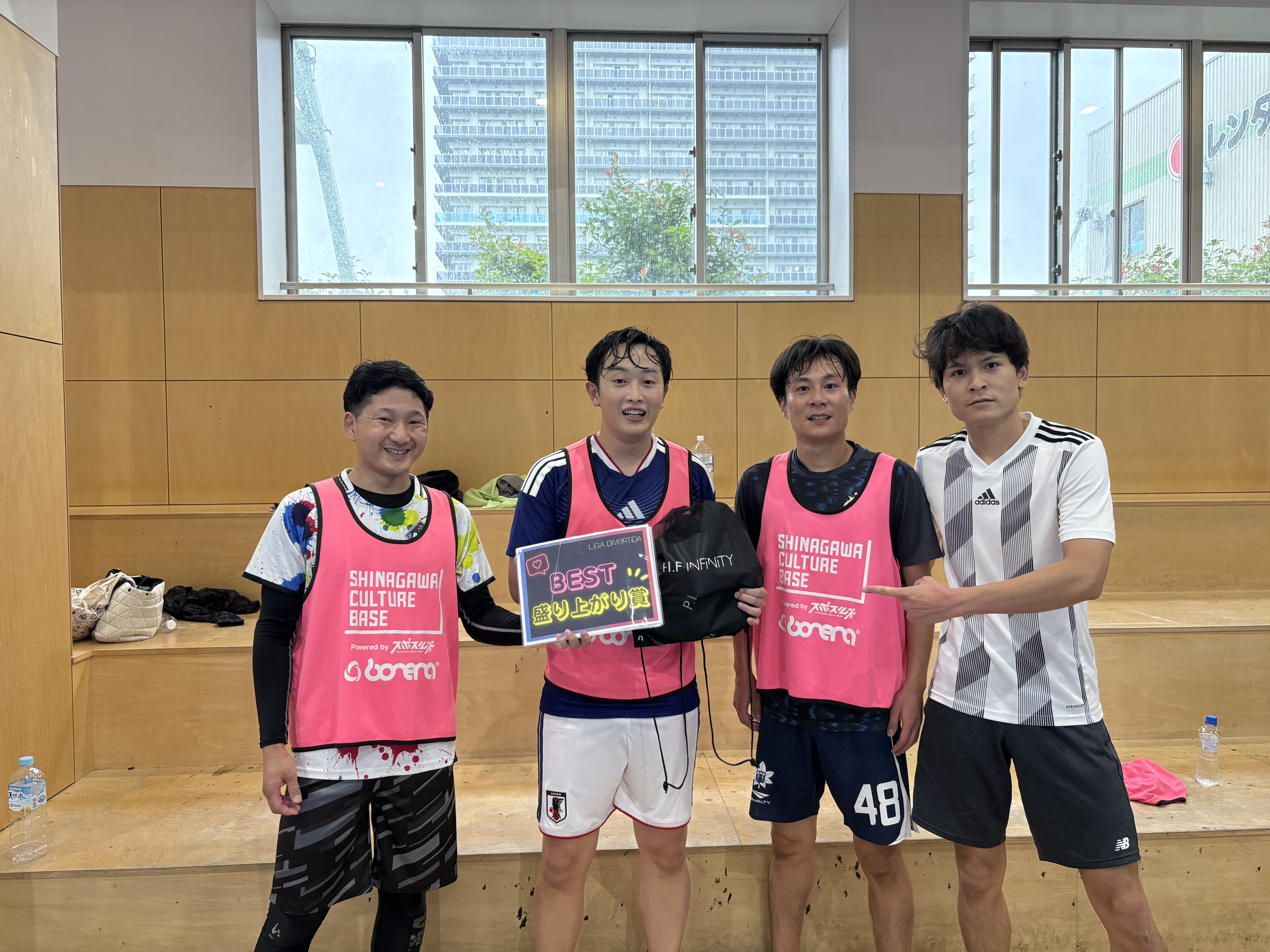 2026年6月20日 有明 BUDDYスポーツアリーナ1F フットサル 大会風景
