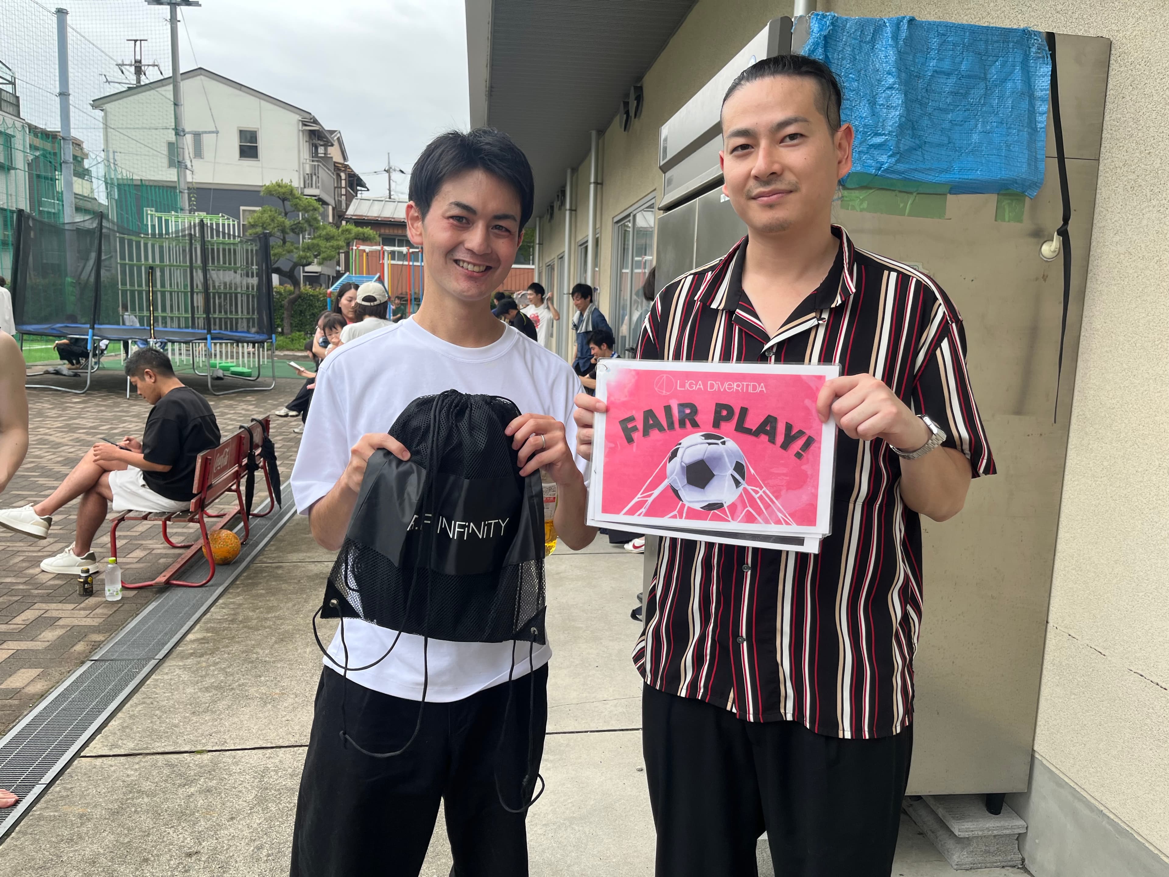 2026年6月28日 豊洲 枝川グラウンド ソサイチ(7人制) 大会風景