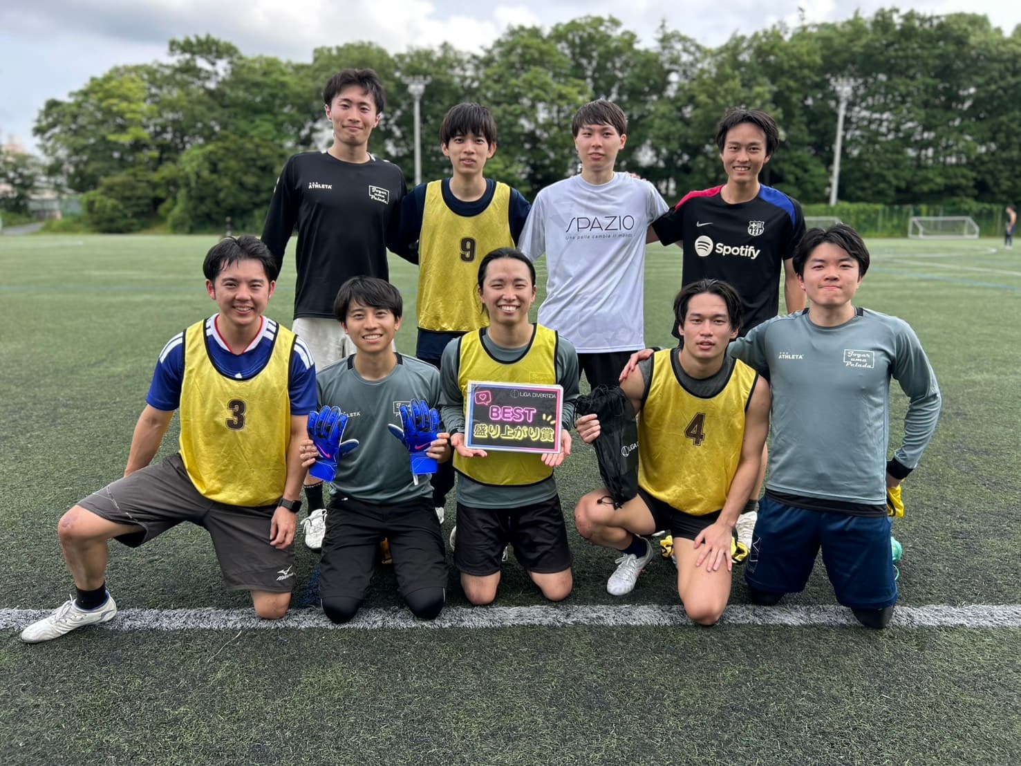 2026年7月4日 南豊ヶ丘フィールド ソサイチ(8人制) 大会風景