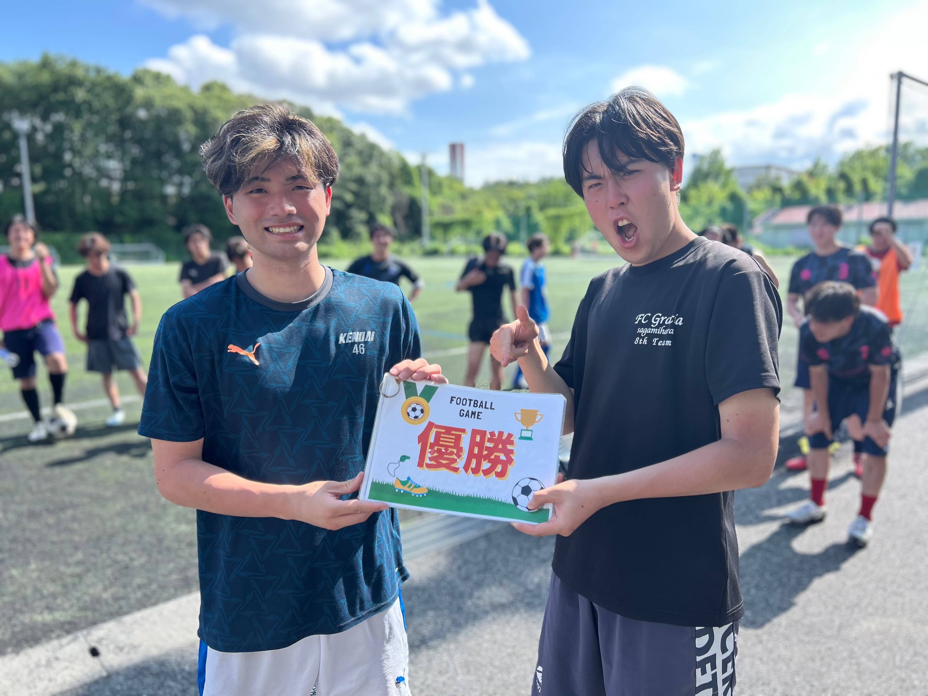 2026年7月18日 南豊ヶ丘フィールド ソサイチ(8人制) 大会風景