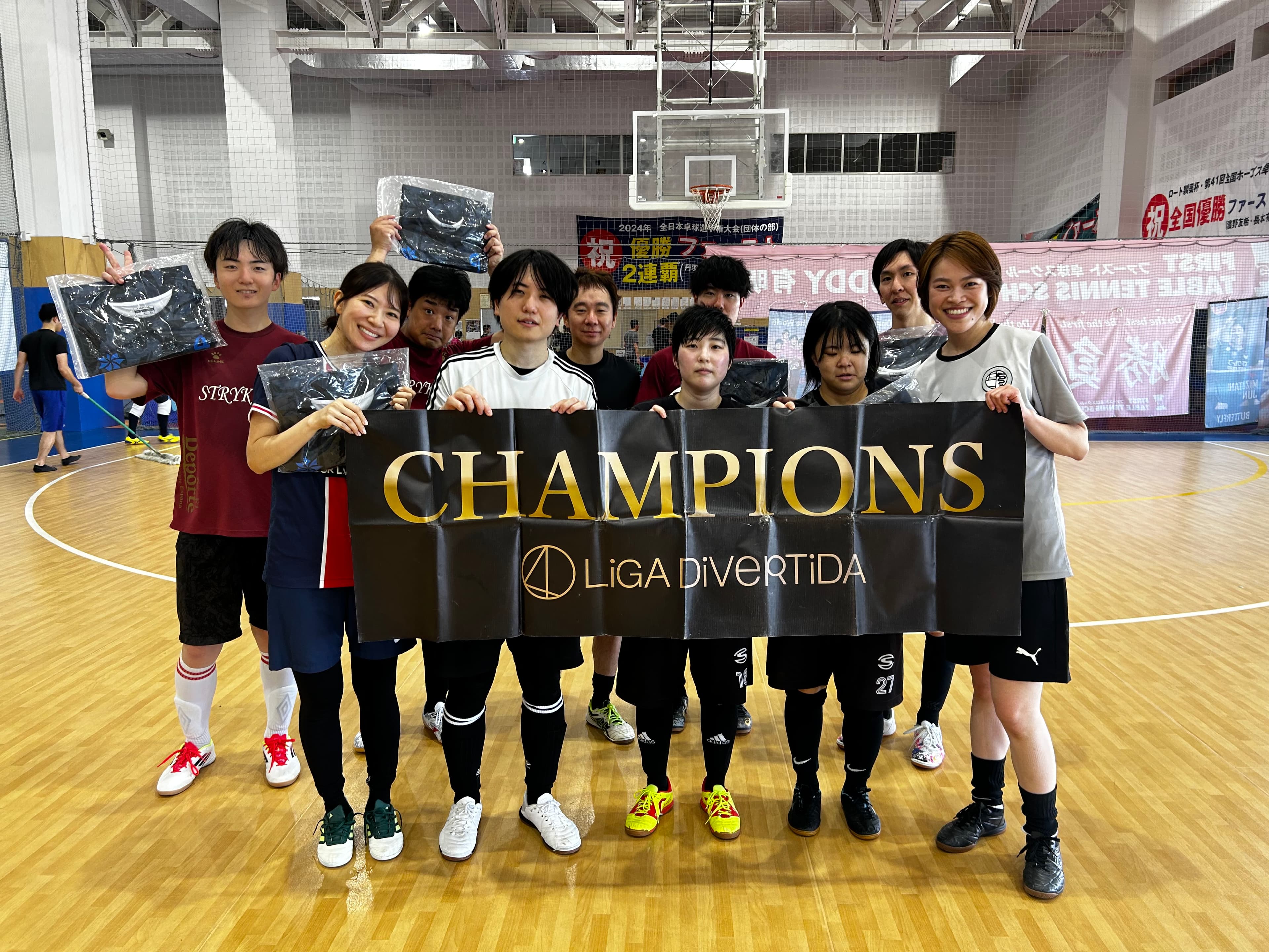 2026年7月19日 有明 BUDDYスポーツアリーナ3F フットサル 大会風景