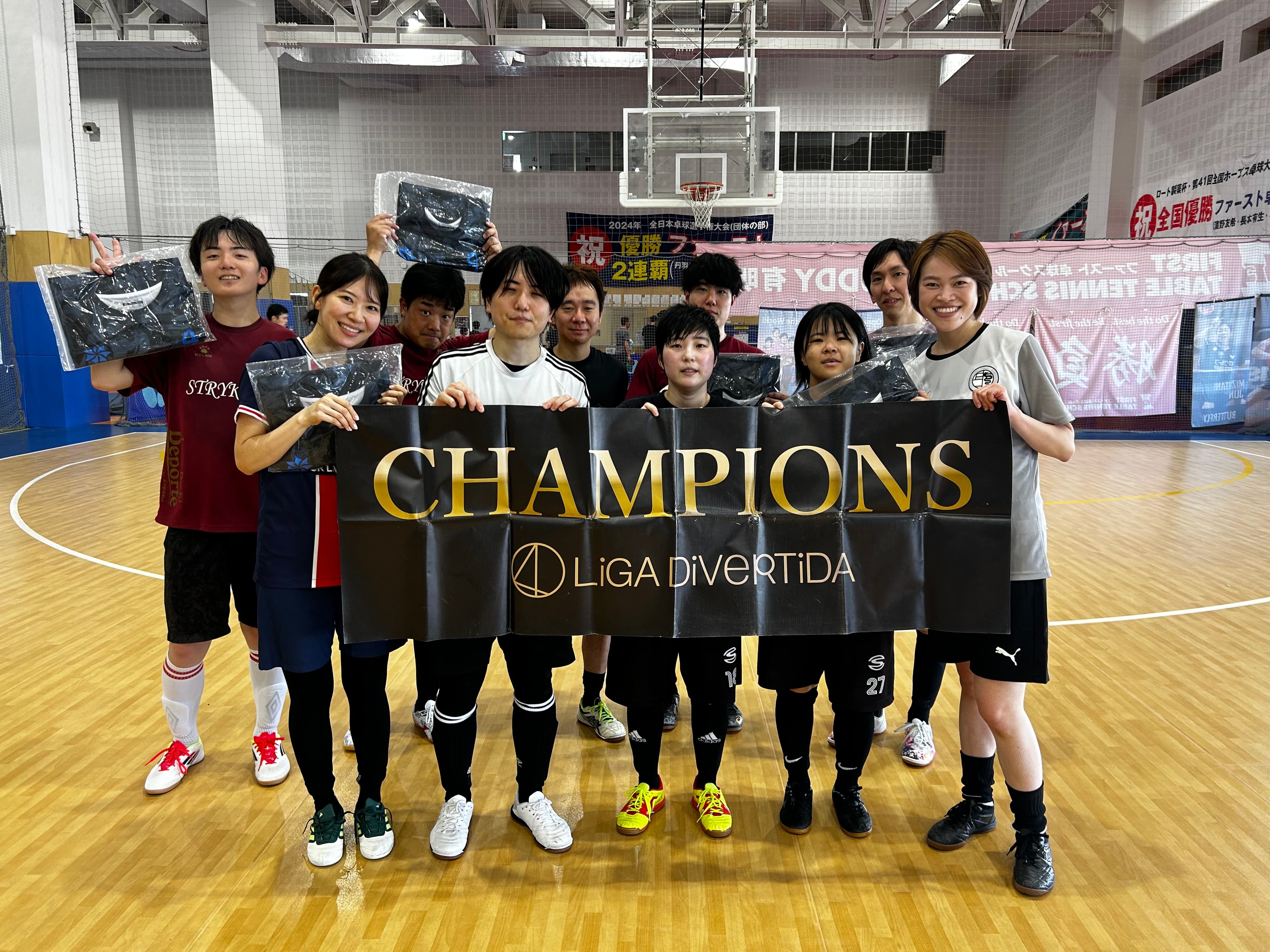 2026年7月19日 有明 BUDDYスポーツアリーナ3F フットサル 表彰