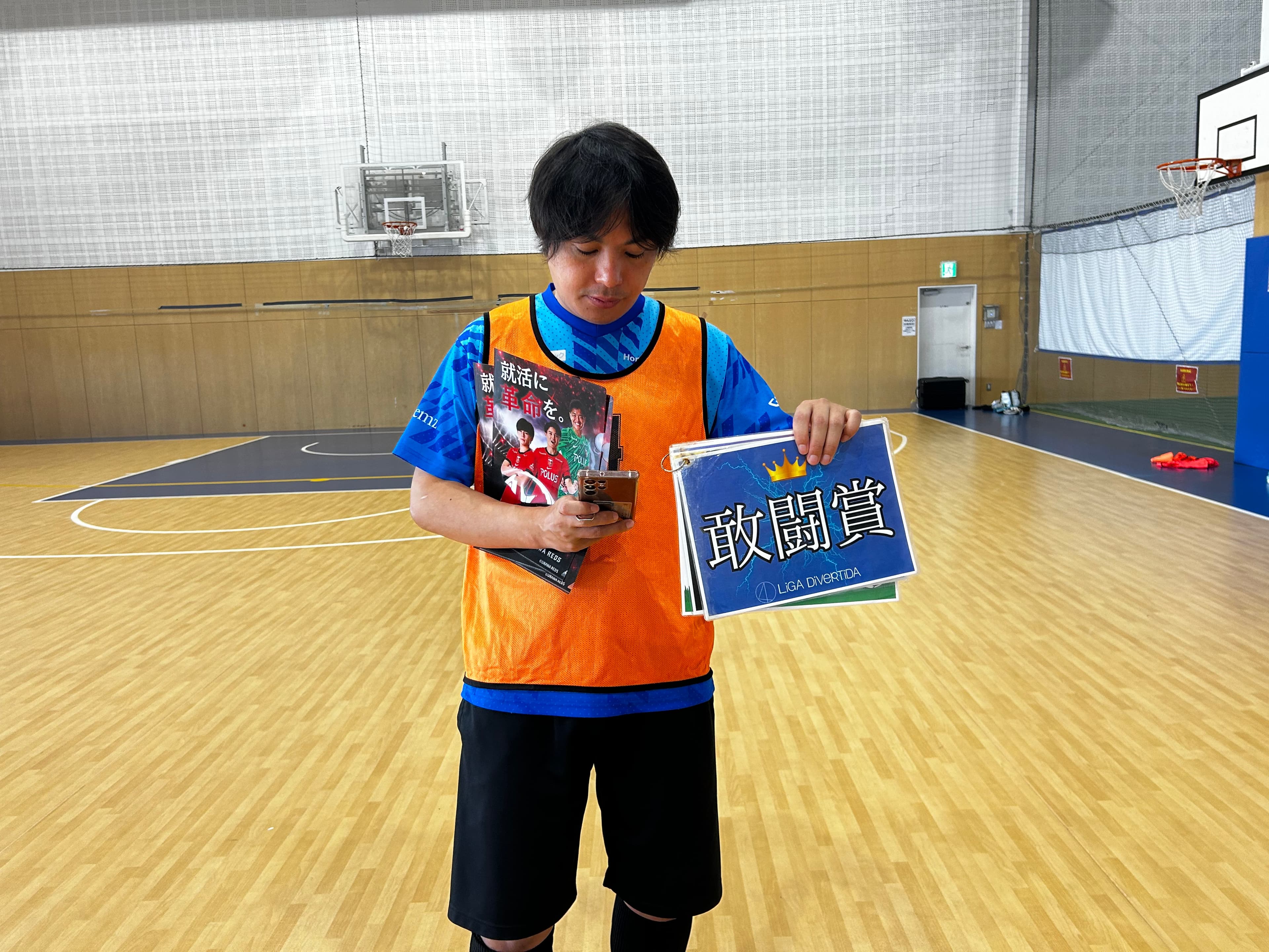 2026年7月19日 有明 BUDDYスポーツアリーナ3F フットサル 大会風景