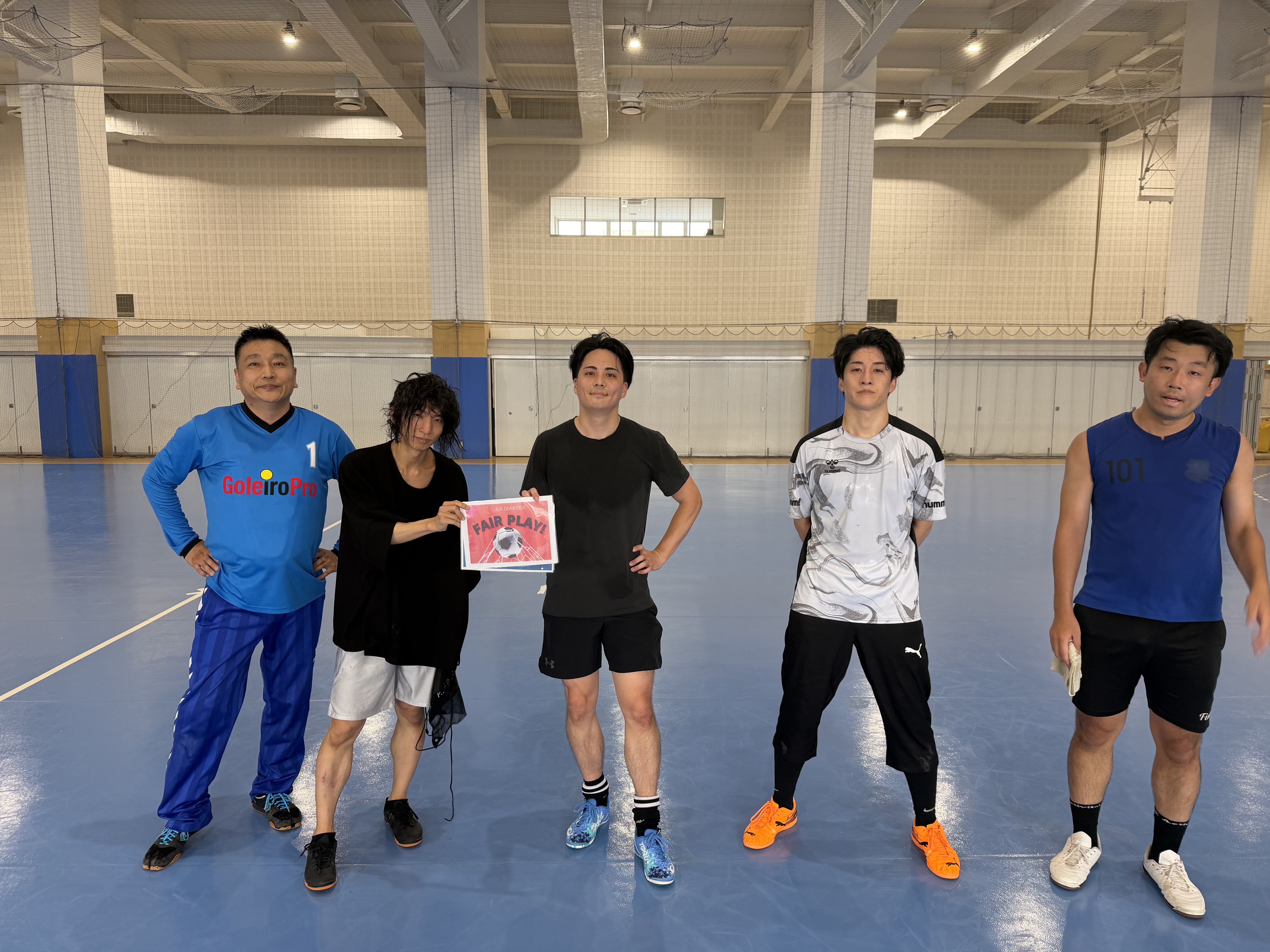 2026年8月22日 有明 BUDDYスポーツアリーナ1F フットサル 大会風景