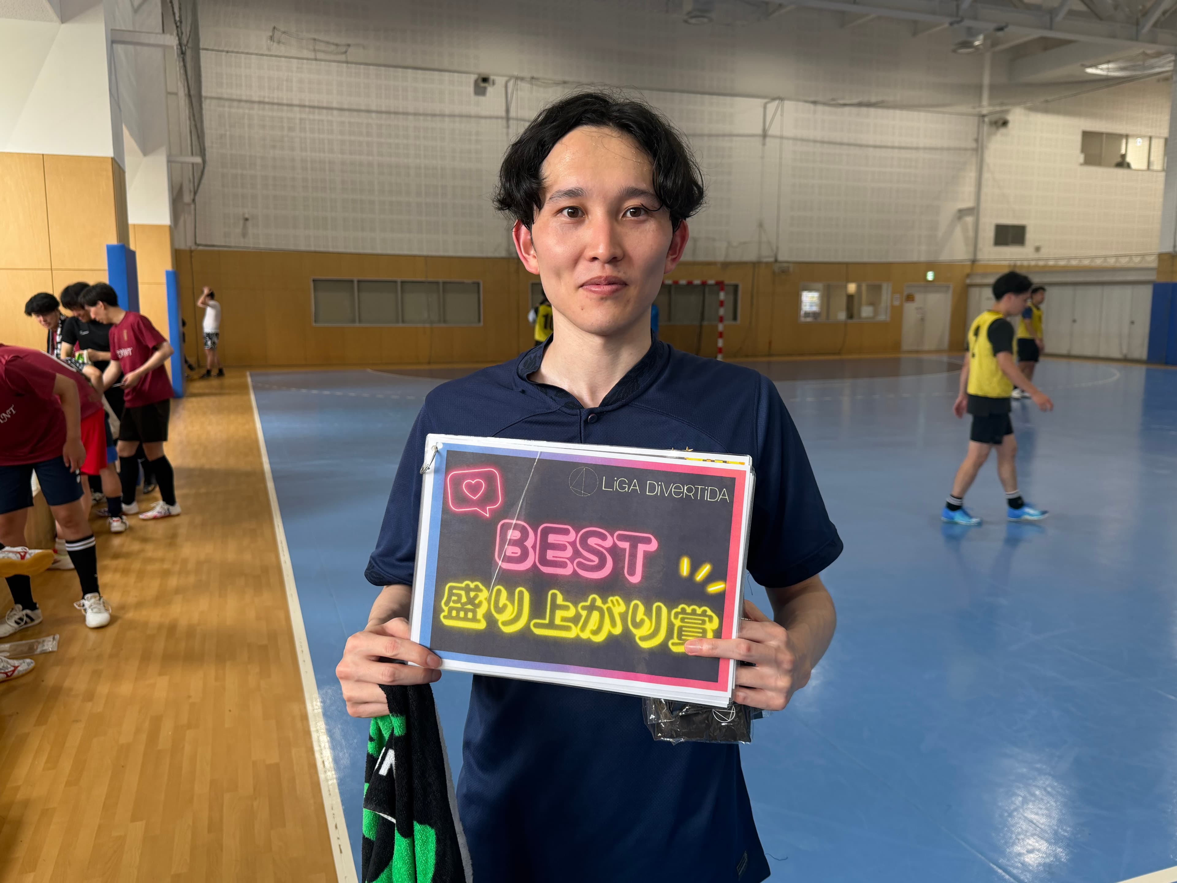 2026年8月22日 有明 BUDDYスポーツアリーナ1F フットサル 大会風景