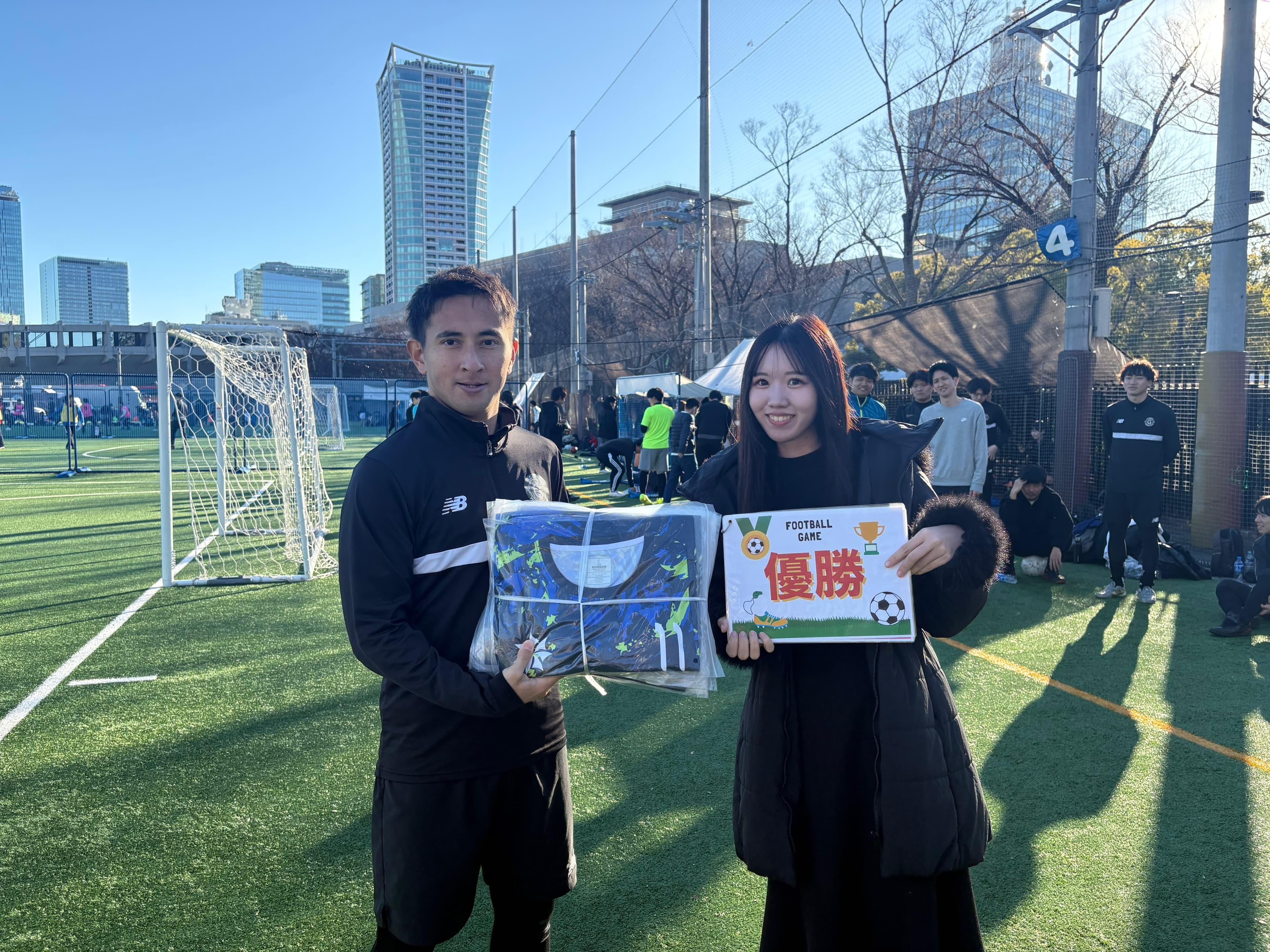 2025年1月11日 原宿 国立代々木競技場 フットサルコート フットサル 大会風景