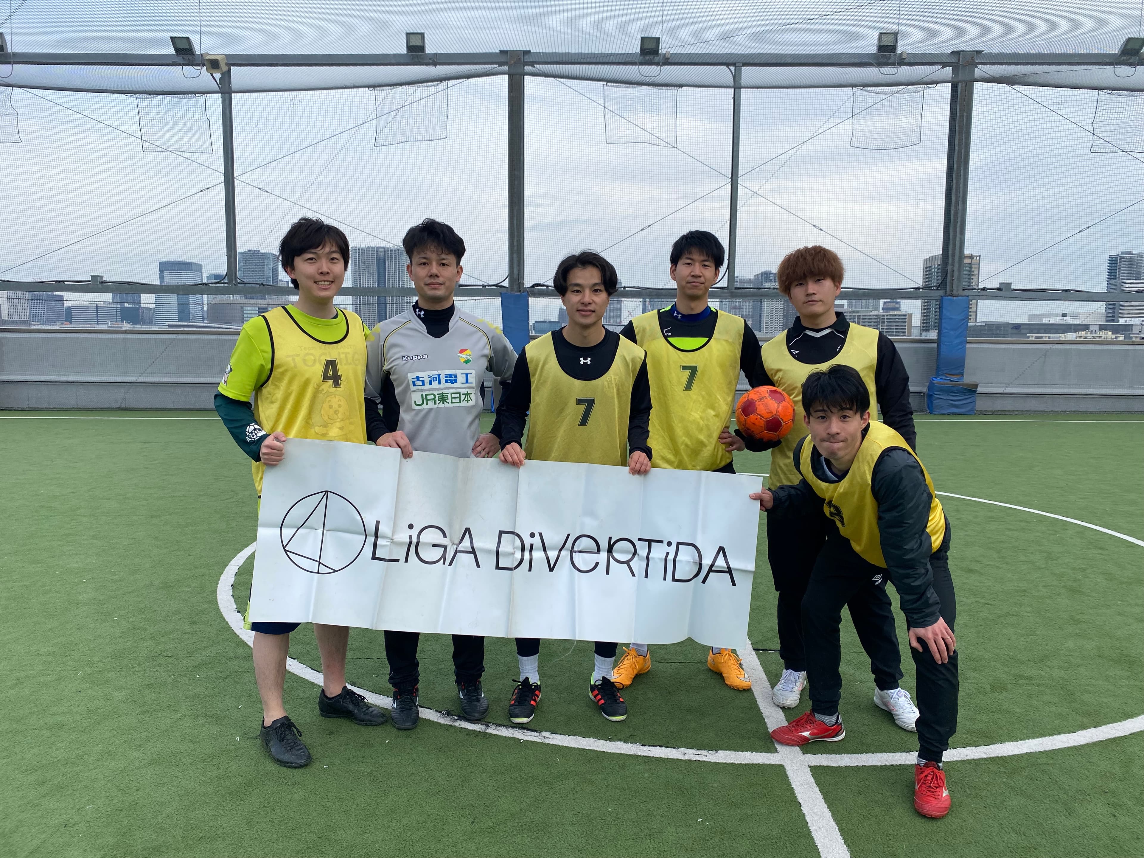 カナリア軍団 - 2025年1月12日 有明 BUDDYスポーツアリーナ 屋上人工芝コート